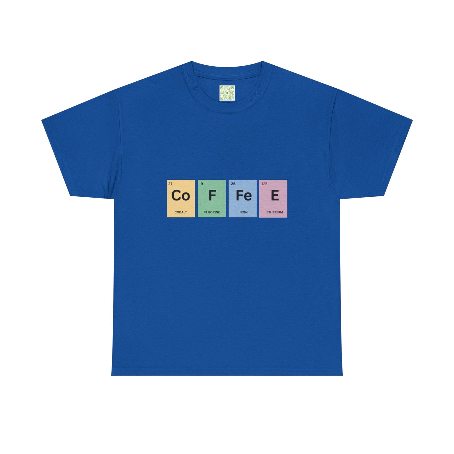 Creative Coffee Science Shirt, Chemistry Elements Tee, Periodic Table Shirt, Gift for Chemist, Science Teacher