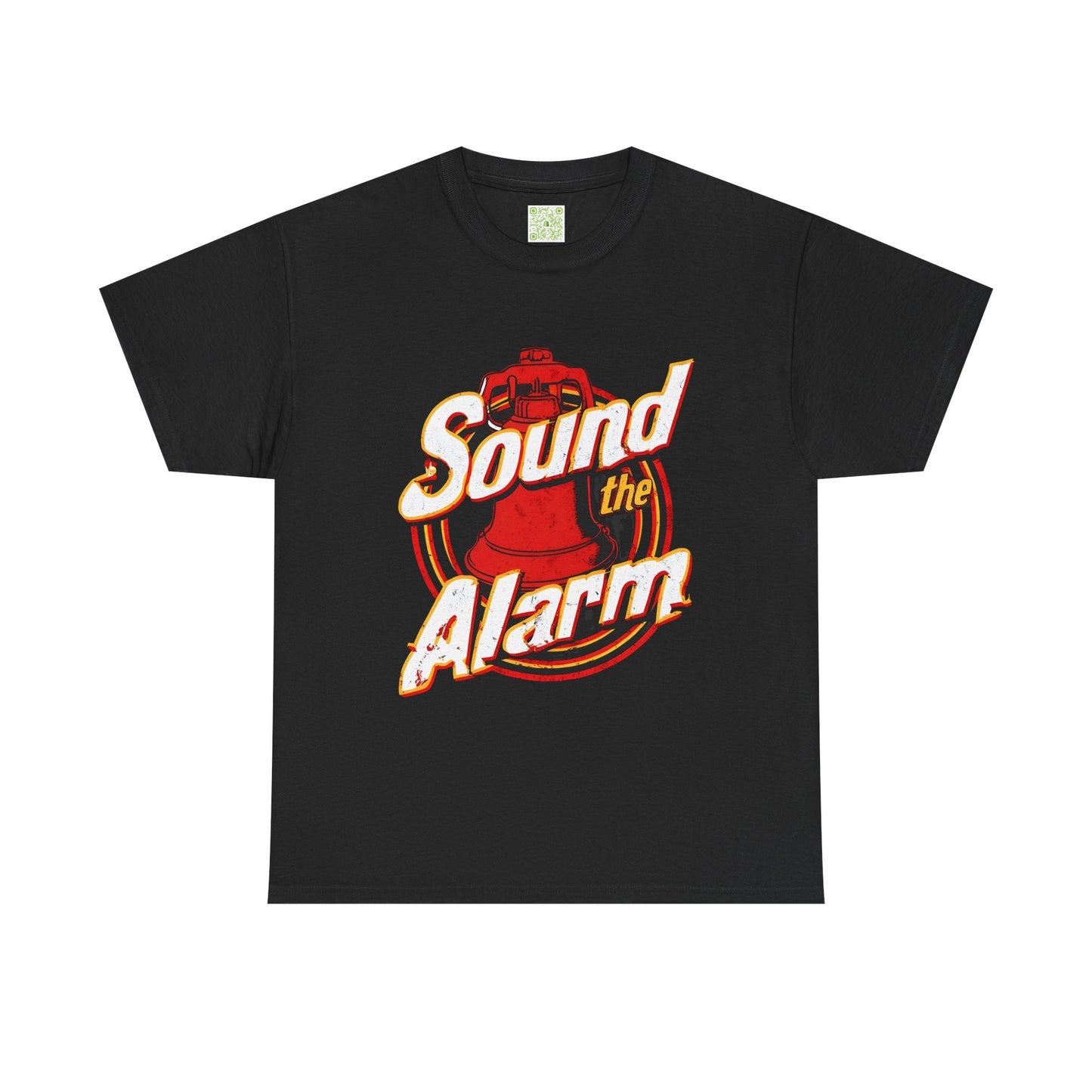 Sound the Alarm Firefighting Hero Tee , Bold Graphic Firefighter T-Shirt, Casual Everyday Wear, Unique Gift for Firefighting Fans