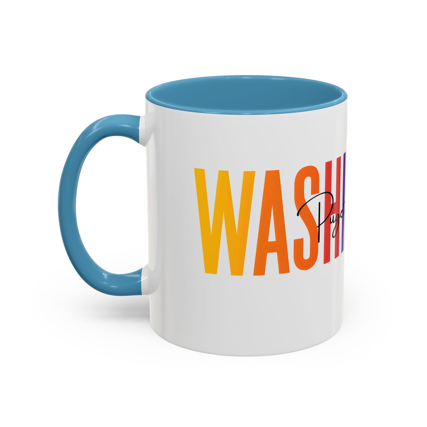 Puget Sound Coffee Mug, Tacoma Mug, Washington Souvenir, Puget Sound Gift, Washington Mug, Washington Vacation