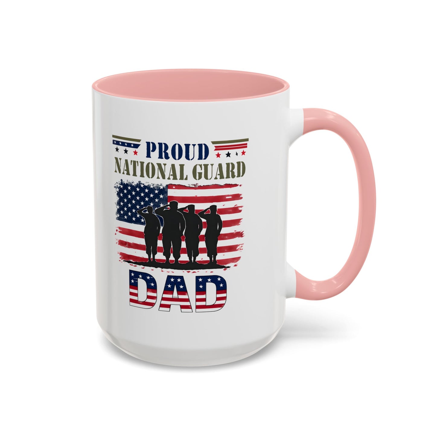 Proud National Guard Dad Coffee Mug, Army National Guard, Veteran Appreciation, Military Family Gift, Gift For Heroes