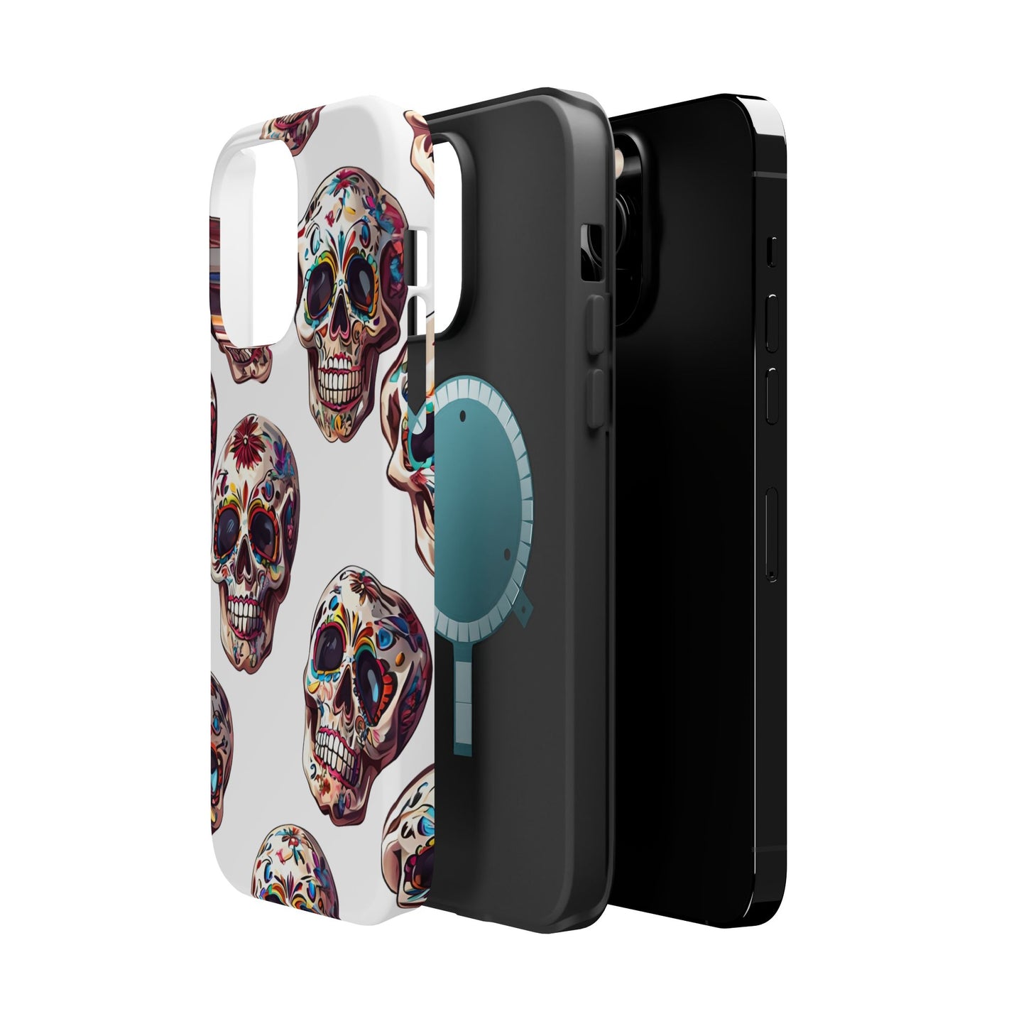 Sugar Skull Phone Case, Dia De Los Muertos, Day Of The Dead, Mexican Tradition, Sugar Skull Art, Wireless Charger