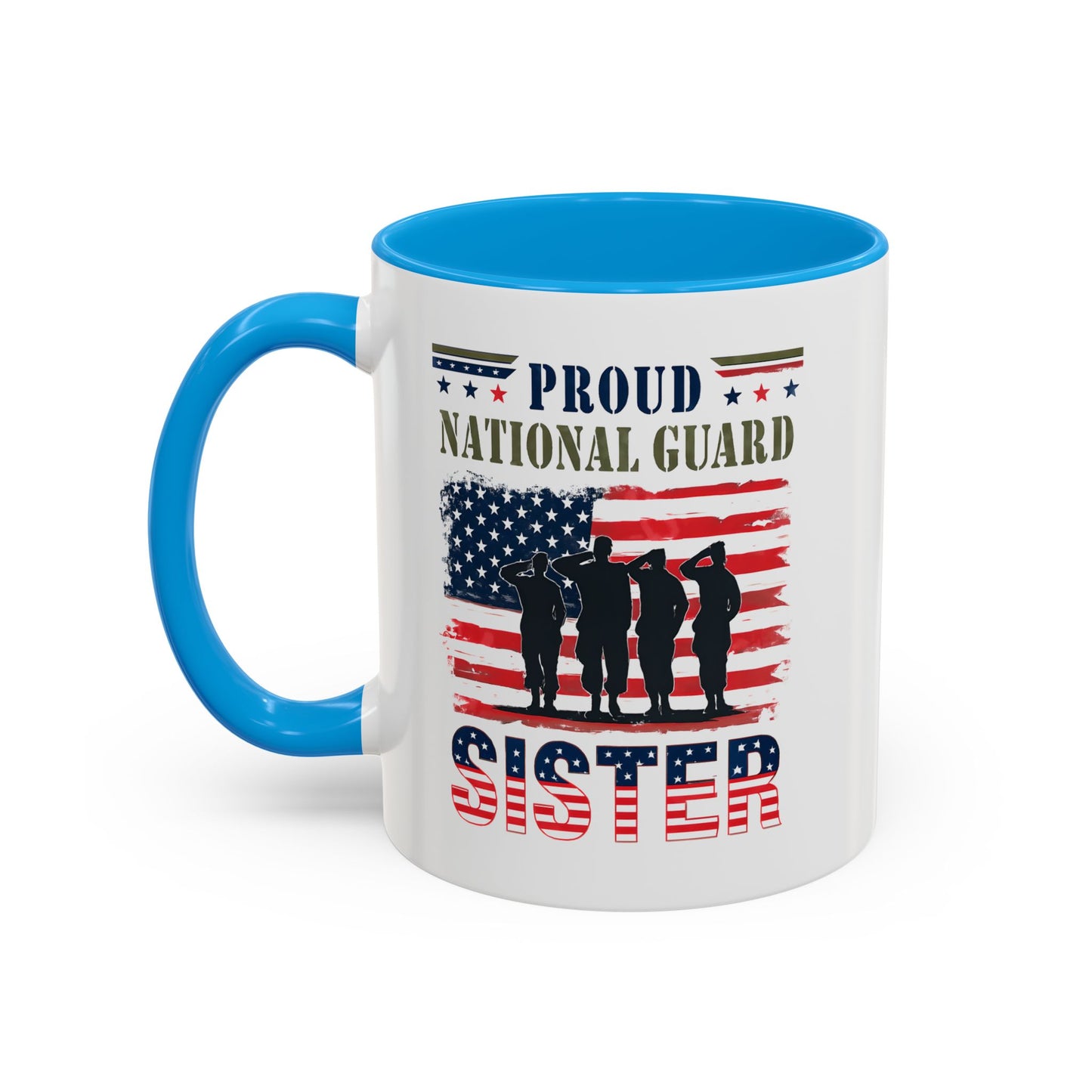 National Guard, Proud Sister Mug, Army National Guard, Armed Forces Gift, Veteran Appreciation, Gift For Heroes