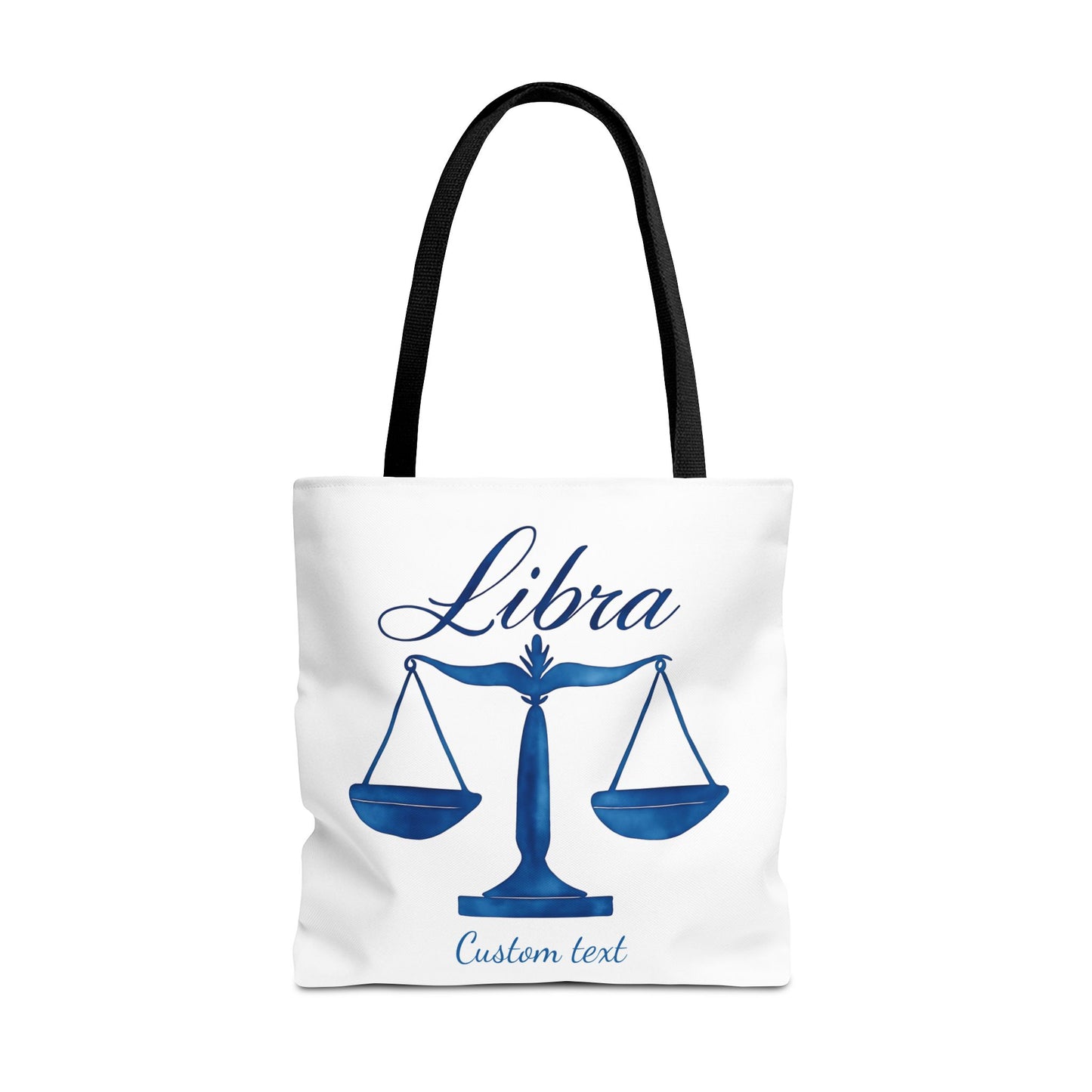 Libra Zodiac Personalized Tote Bag, Artistic Tote Bag, Astrology Lover Tote, Trendy Tote Bag, Unique Weekender Bag