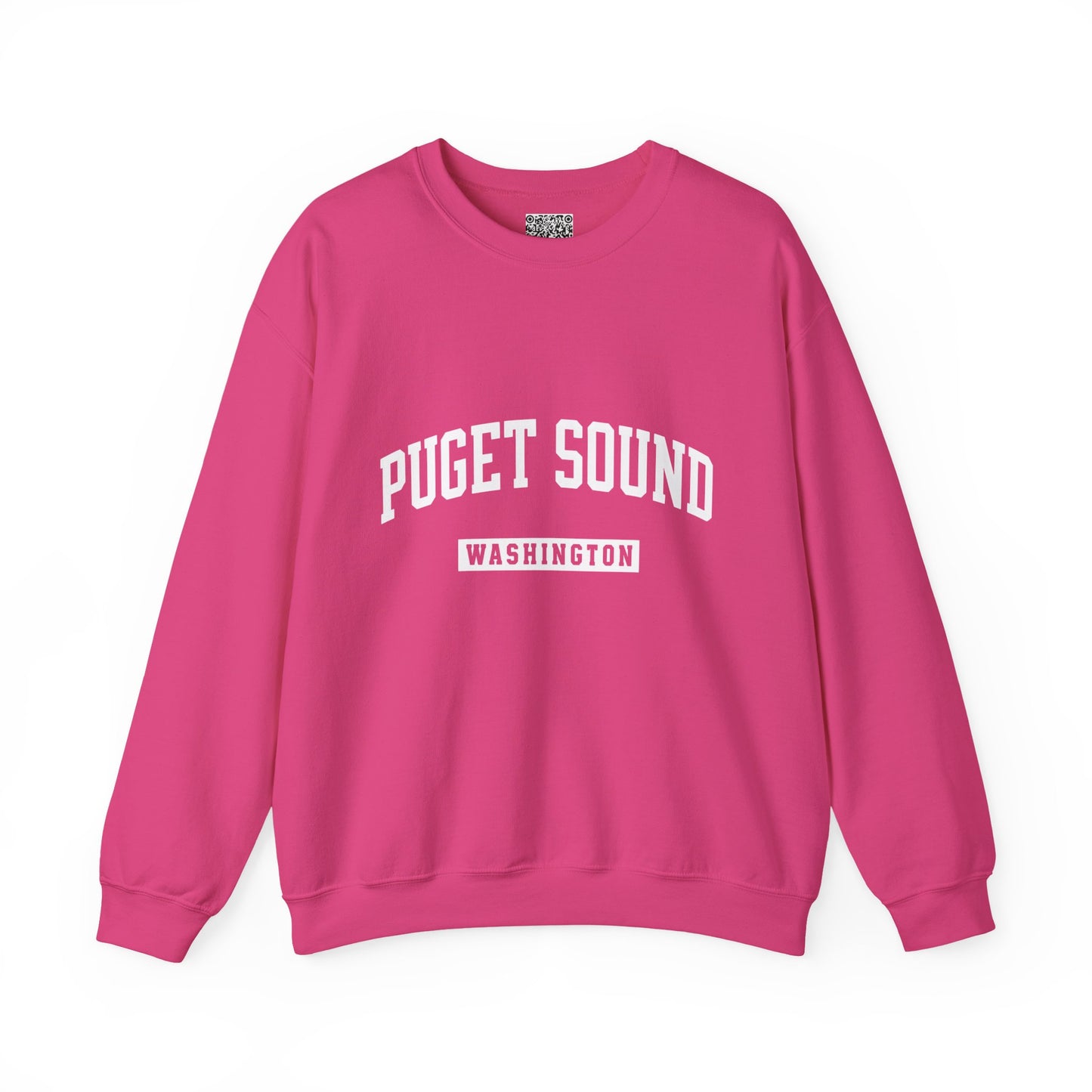 Puget Sound Washington Crewneck Sweatshirt, Tacoma, WA Pullover, Washington Vacation Gift, Unisex Washington Shirt, Souvenir