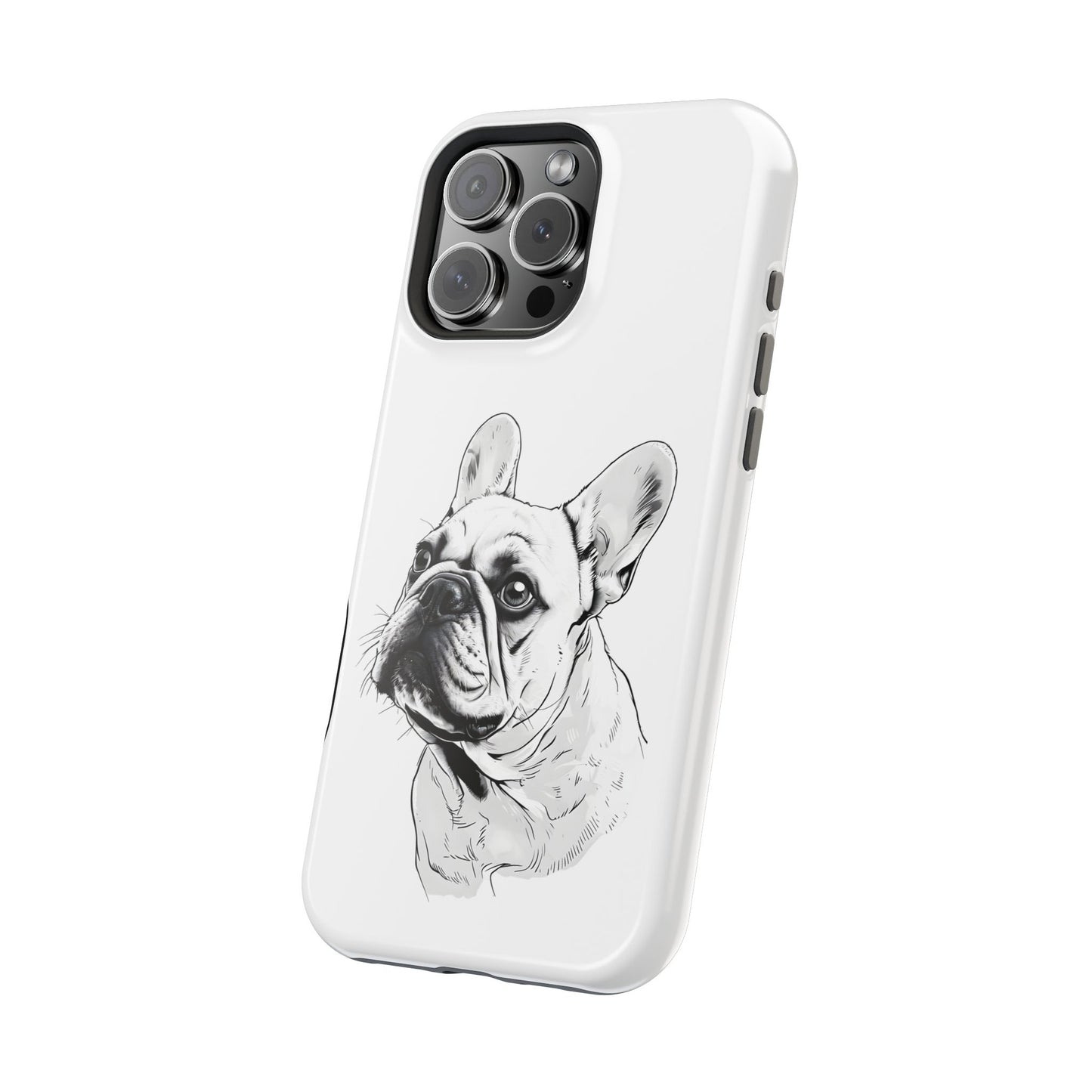 French Bulldog Magnetic Phone Case, Custom Pet Case, Durable Phone Accessories, Gift for Dog Lovers, Unique Phone Protection