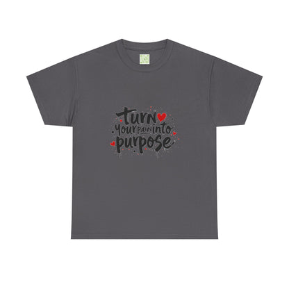 Enneagram Four Shirt, Turn Pain into Purpose Tee, Personality Type 4, Enneagram 4 Tee, Self Growth, Enneagram Types Gift