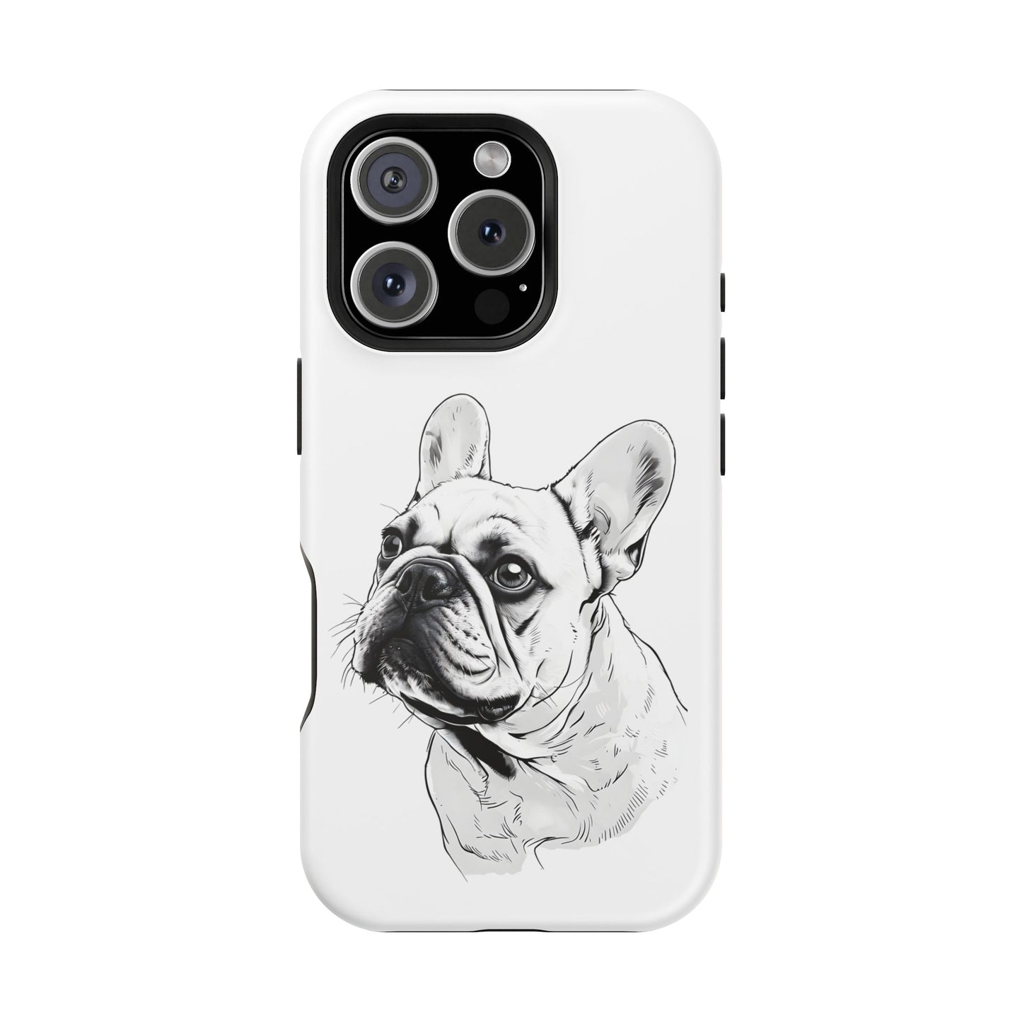 French Bulldog Magnetic Phone Case, Custom Pet Case, Durable Phone Accessories, Gift for Dog Lovers, Unique Phone Protection