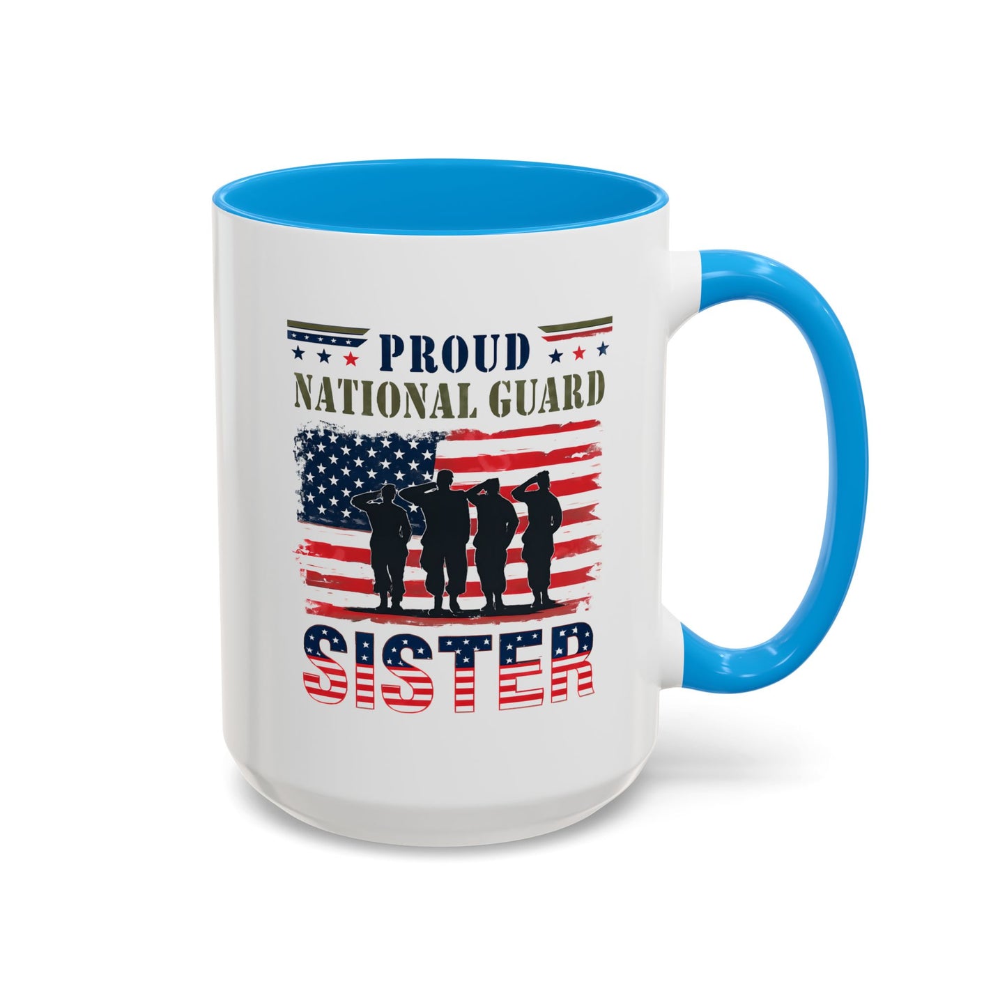 National Guard, Proud Sister Mug, Army National Guard, Armed Forces Gift, Veteran Appreciation, Gift For Heroes