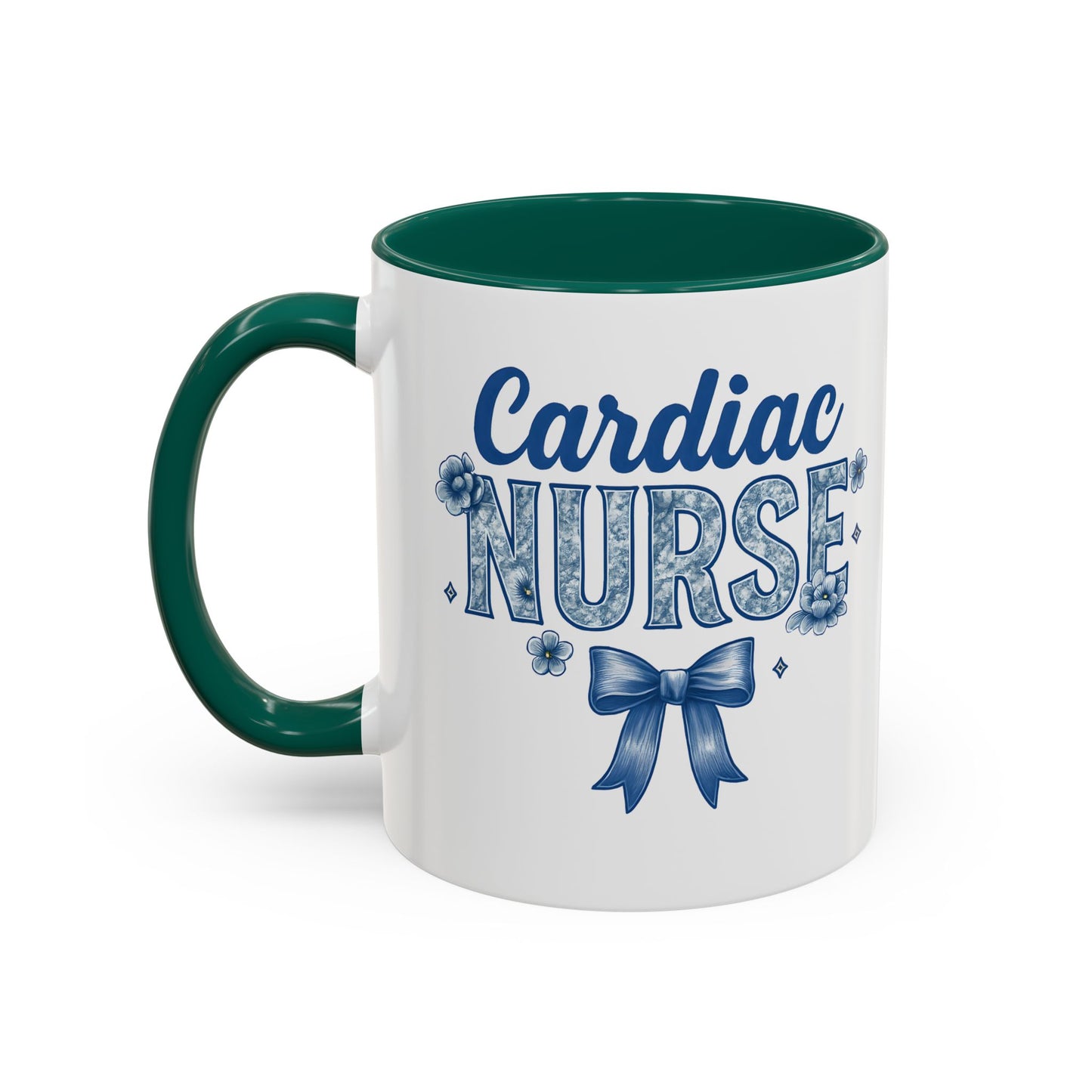 Chinoiserie Gift, Nurse Mug, Cardiac Nurse Mug, Cardiac ICU Mug, CVICU Nurse Mug, Cardiology Nurse Gift, Nurse Team Mug