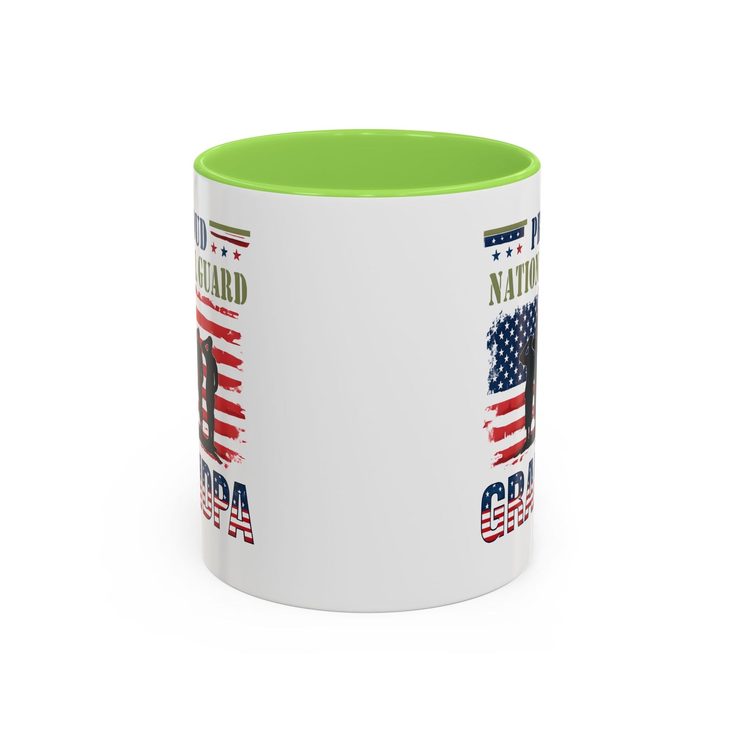 National Guard, Proud Grandpa Coffee Mug, Veteran Appreciation, Gift for Heroes, Military Family Gift