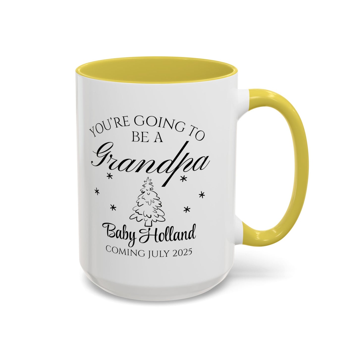 You’re Going to Be a Grandpa Mug, Pregnancy Announcement Coffee Cup, New Grandpa Gift, Baby Reveal Mug for Grandparents, Personalized Baby Announcement