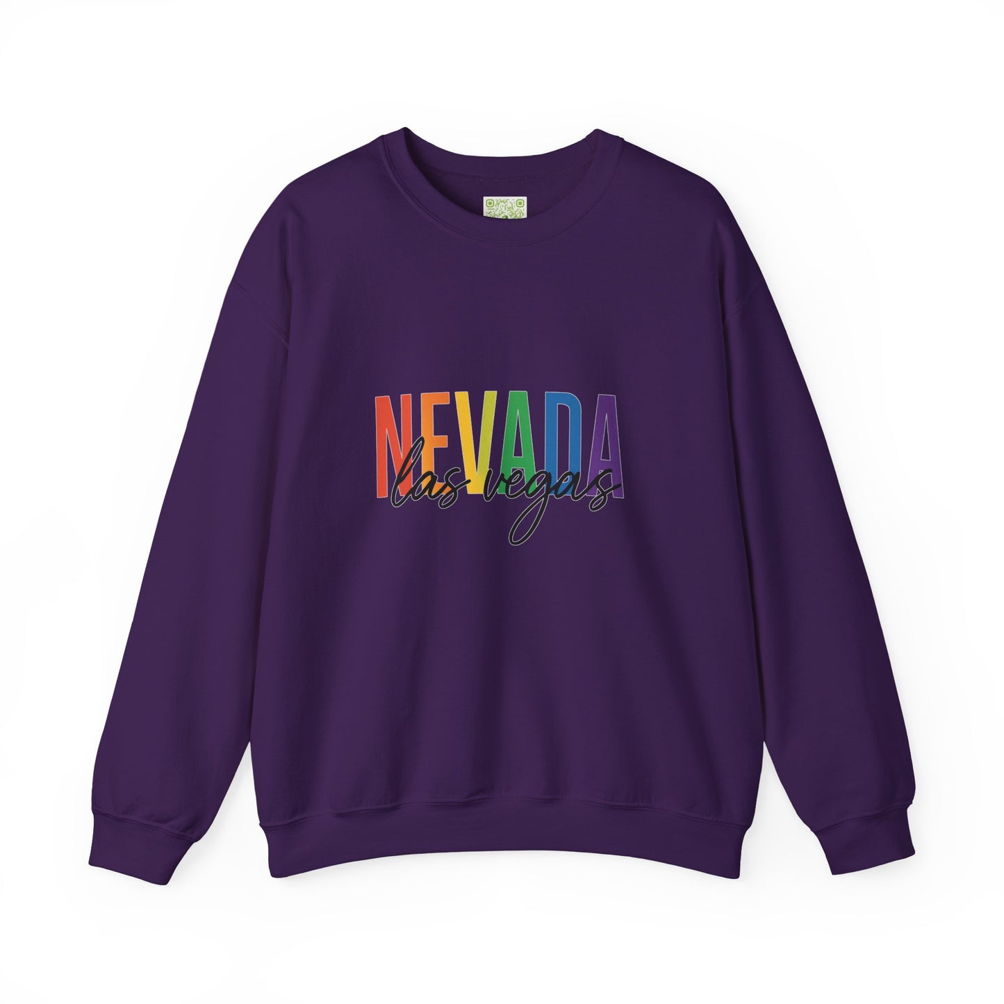 Nevada Las Vegas Pride Crewneck Sweatshirt, Pride Month Shirt, Bisexual Shirt, Queer Shirt, LGBT Shirt, Trans Shirt