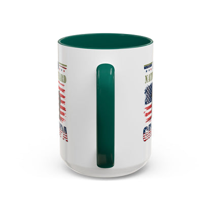 National Guard, Proud Grandpa Coffee Mug, Veteran Appreciation, Gift for Heroes, Military Family Gift