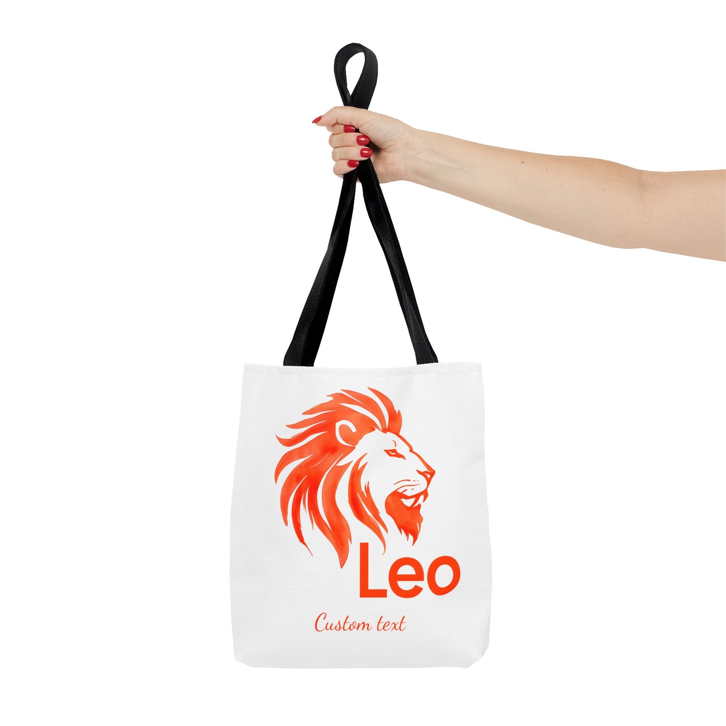 Leo Zodiac Personalized Tote Bag, Artistic Tote Bag, Astrology Lover, Trendy Tote Bag, Weekender, Aesthetic Tote