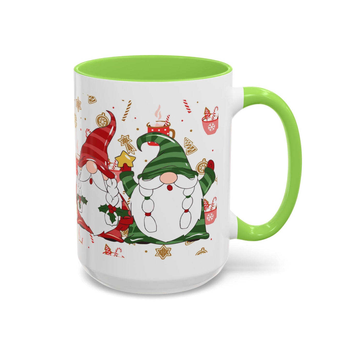 Joyous Gnome Christmas Mug Collection, Cute Holiday Coffee Cup, Festive Gnome Gift, Christmas Morning Hot Cocoa Mug, Holiday Drinkware for Family