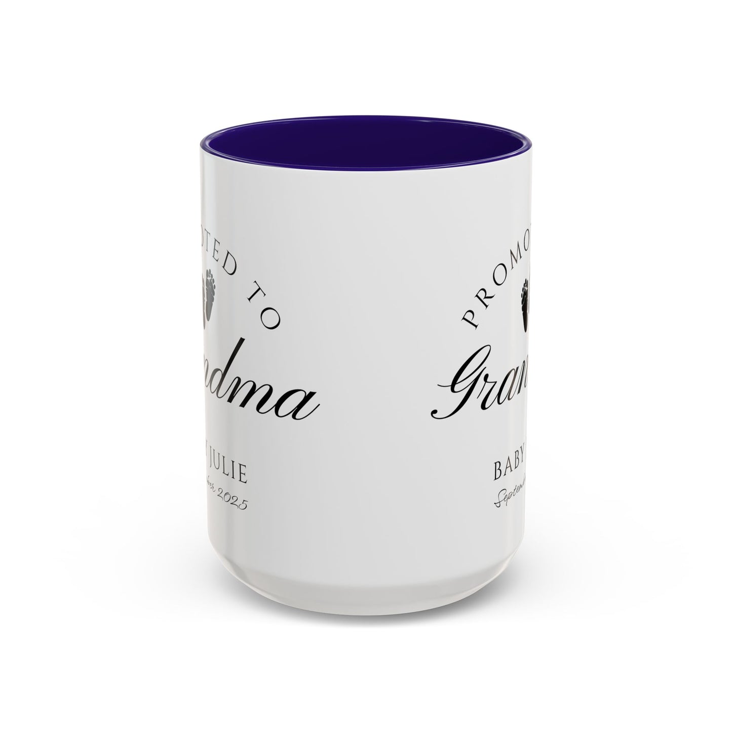 Promoted to Grandma Mug, Pregnancy Announcement Coffee Cup, Baby Reveal Gift, New Grandparent Mug, Grandma to Be Gift, Custom Baby Announcement