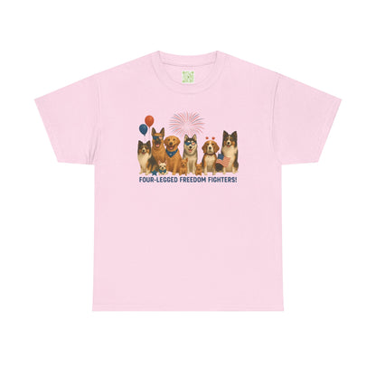 Patriotic Dog Lover Tee, USA Dogs Shirt, Fourth of July Shirt, Dog Shirt, America T-Shirt, Dog Lover, Patriotic Dog Shirt