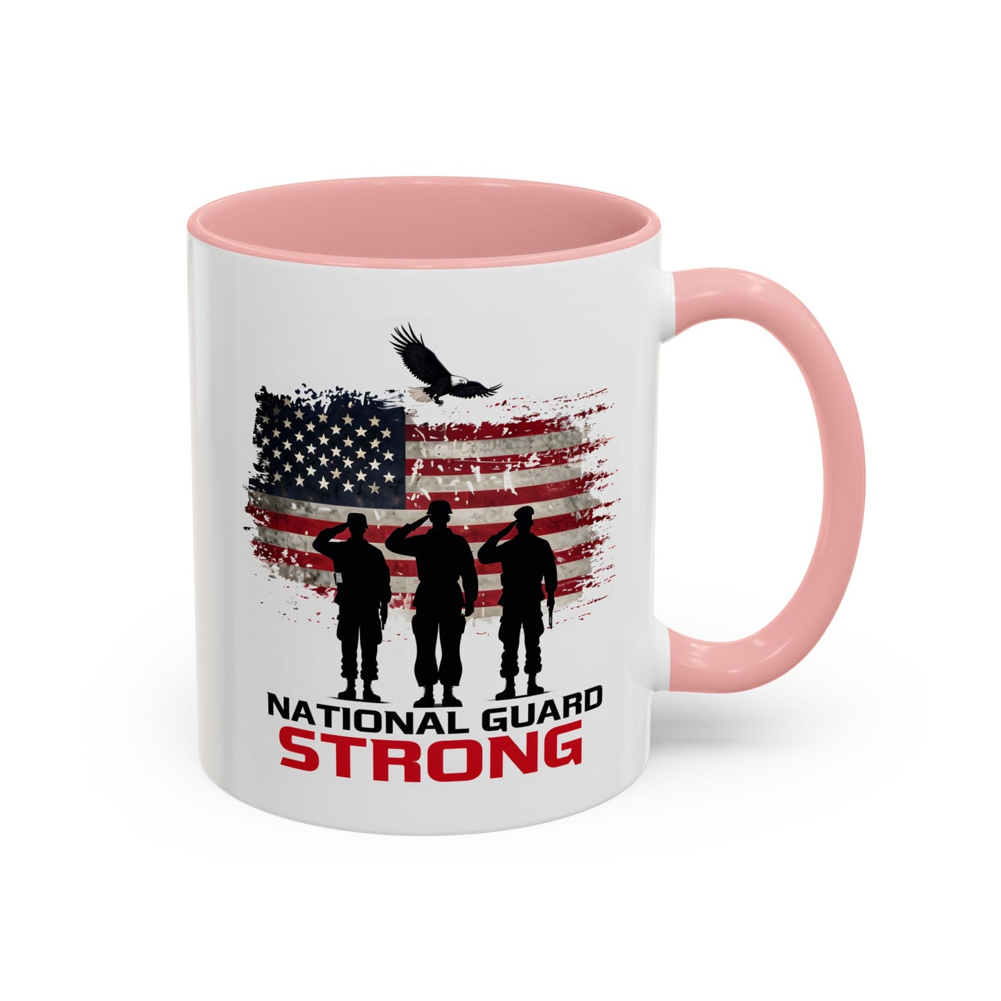 Patriotic National Guard Coffee Mug, Air National Guard, Army Wife Mug, Gift for Soldier, Army Veteran Gift, Army Dad Mug