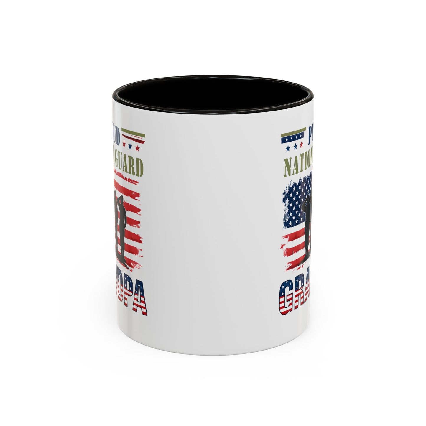 National Guard, Proud Grandpa Coffee Mug, Veteran Appreciation, Gift for Heroes, Military Family Gift