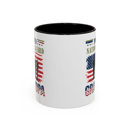 National Guard, Proud Grandpa Coffee Mug, Veteran Appreciation, Gift for Heroes, Military Family Gift