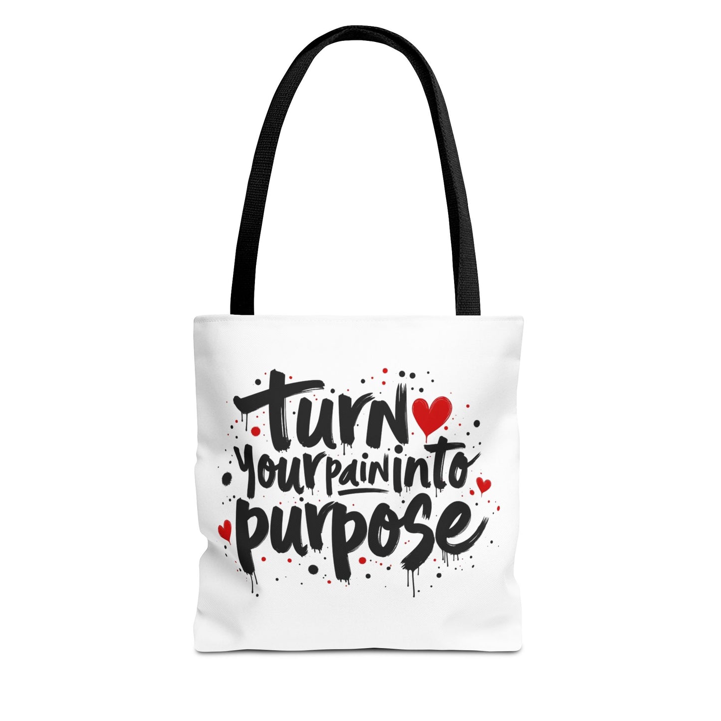 Enneagram 4 Inspirational Tote Bag, Turn Your Pain Into Purpose, Enneagram Type 4, Self Growth, Personality Types