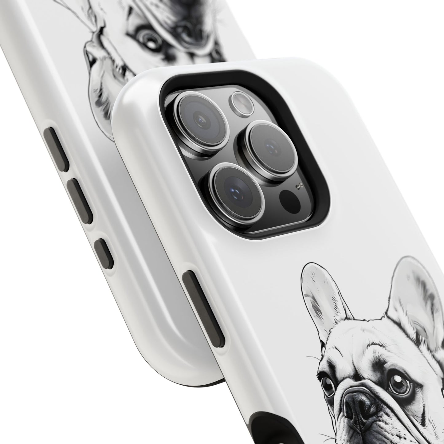 French Bulldog Magnetic Phone Case, Custom Pet Case, Durable Phone Accessories, Gift for Dog Lovers, Unique Phone Protection