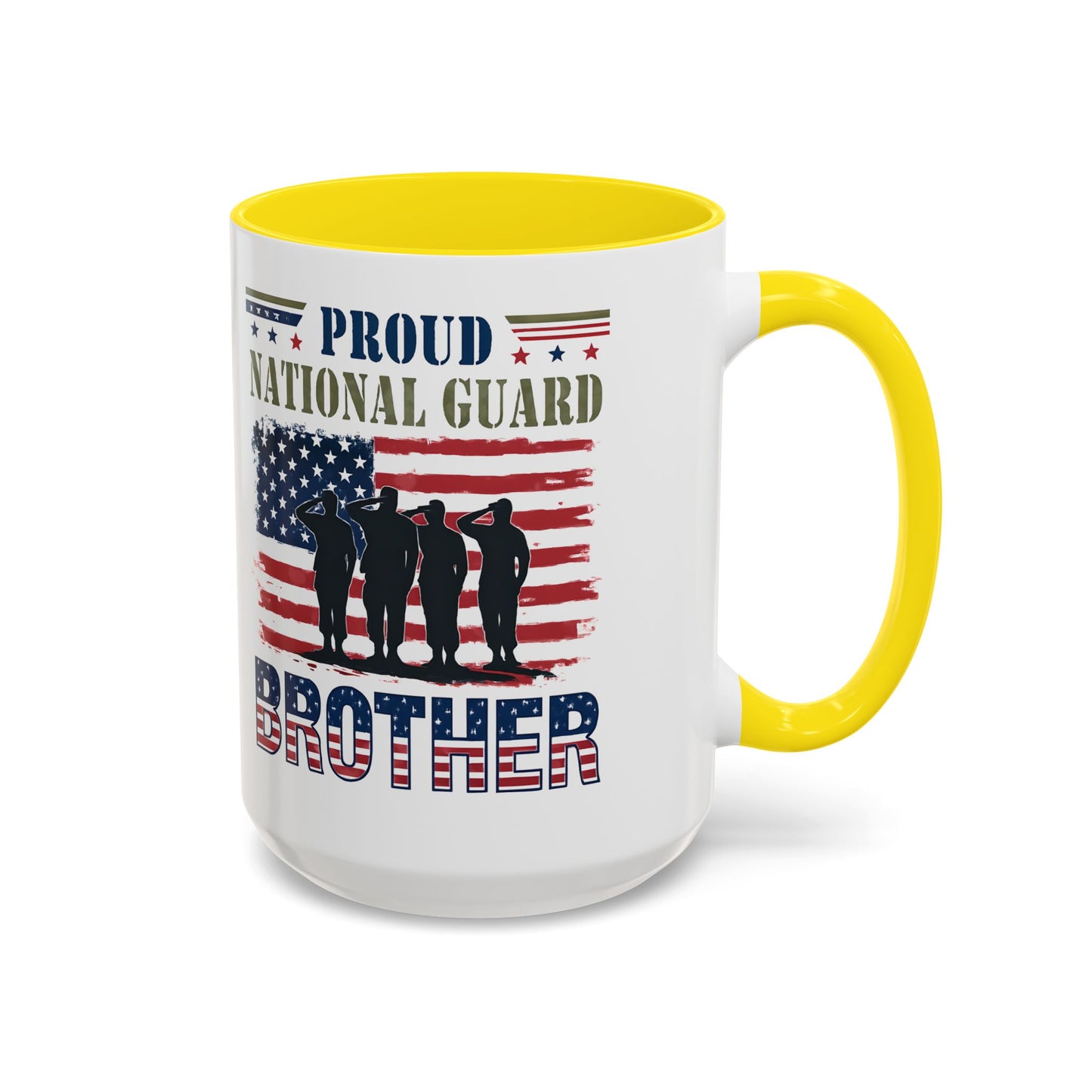 Proud National Guard Brother Coffee Mug, Veteran Appreciation Mug, Military Family Gift, Army Gifts, Tactical Gifts