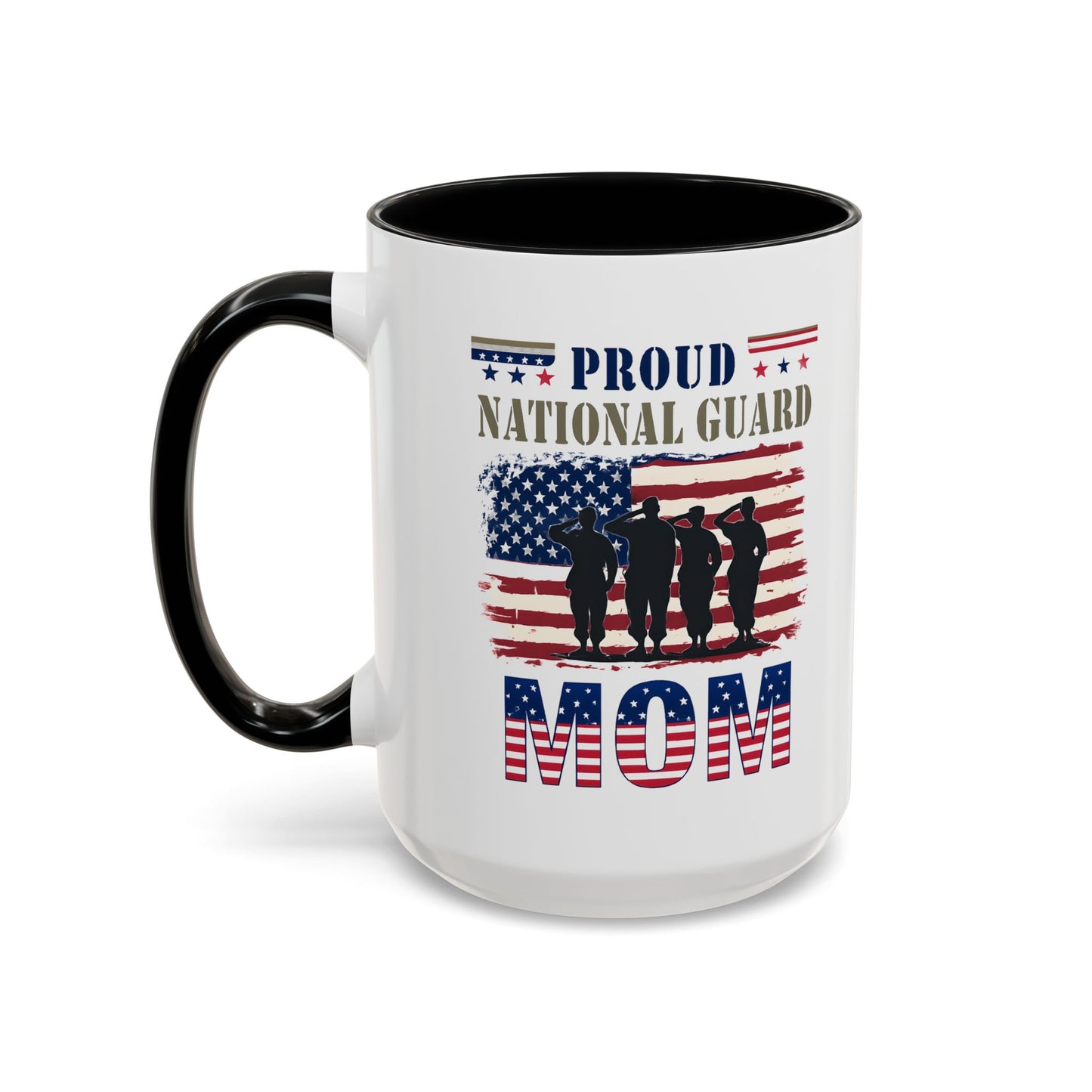 Proud National Guard Mom Mug, Army National Guard, Armed Forces, Veteran Appreciation, Military Family Gift
