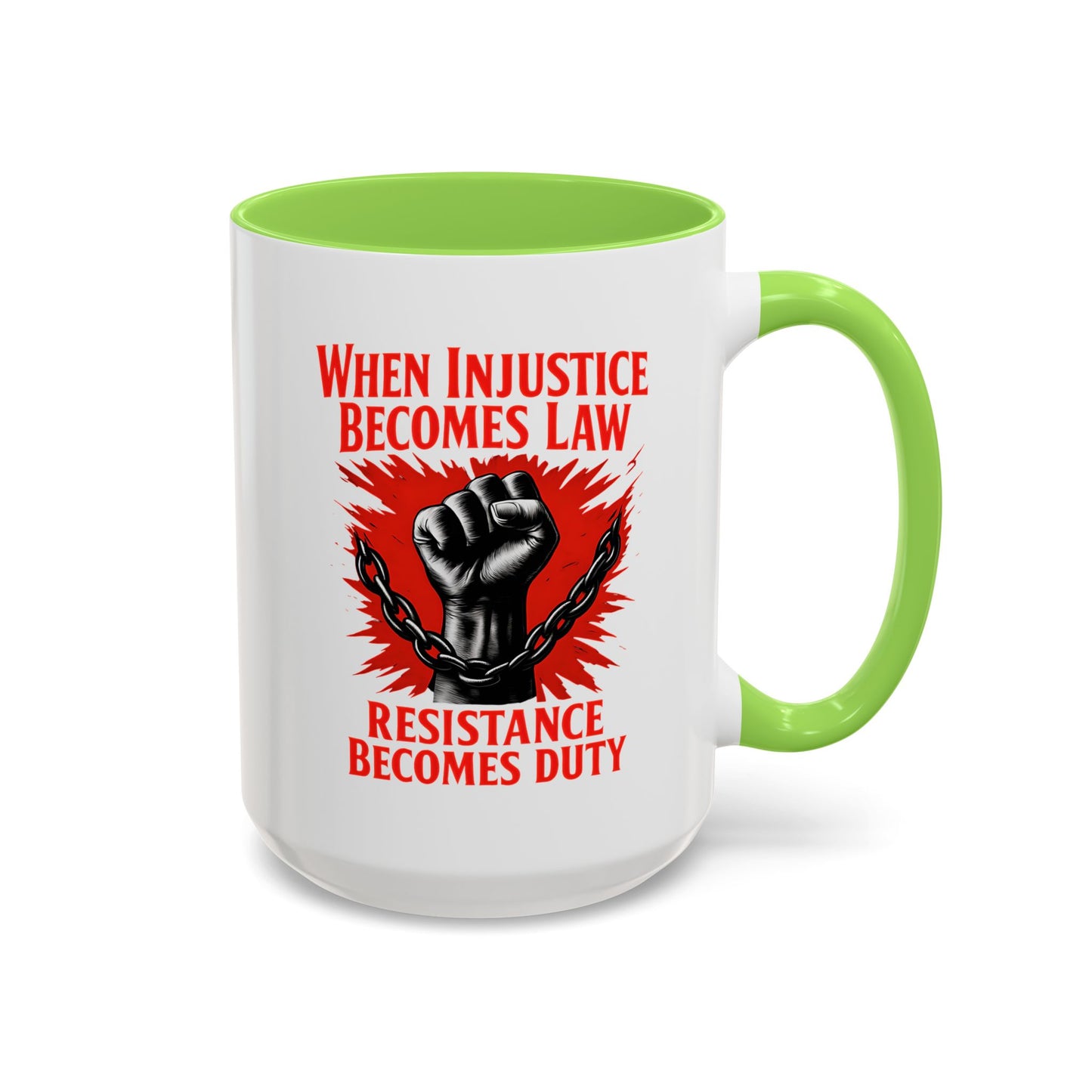 anti trump mug, chinga la mirgra, When Injustice Becomes Law, Resistance Mug, Social Justice Mug, Equality Coffee Cup, Resist Mug Gift