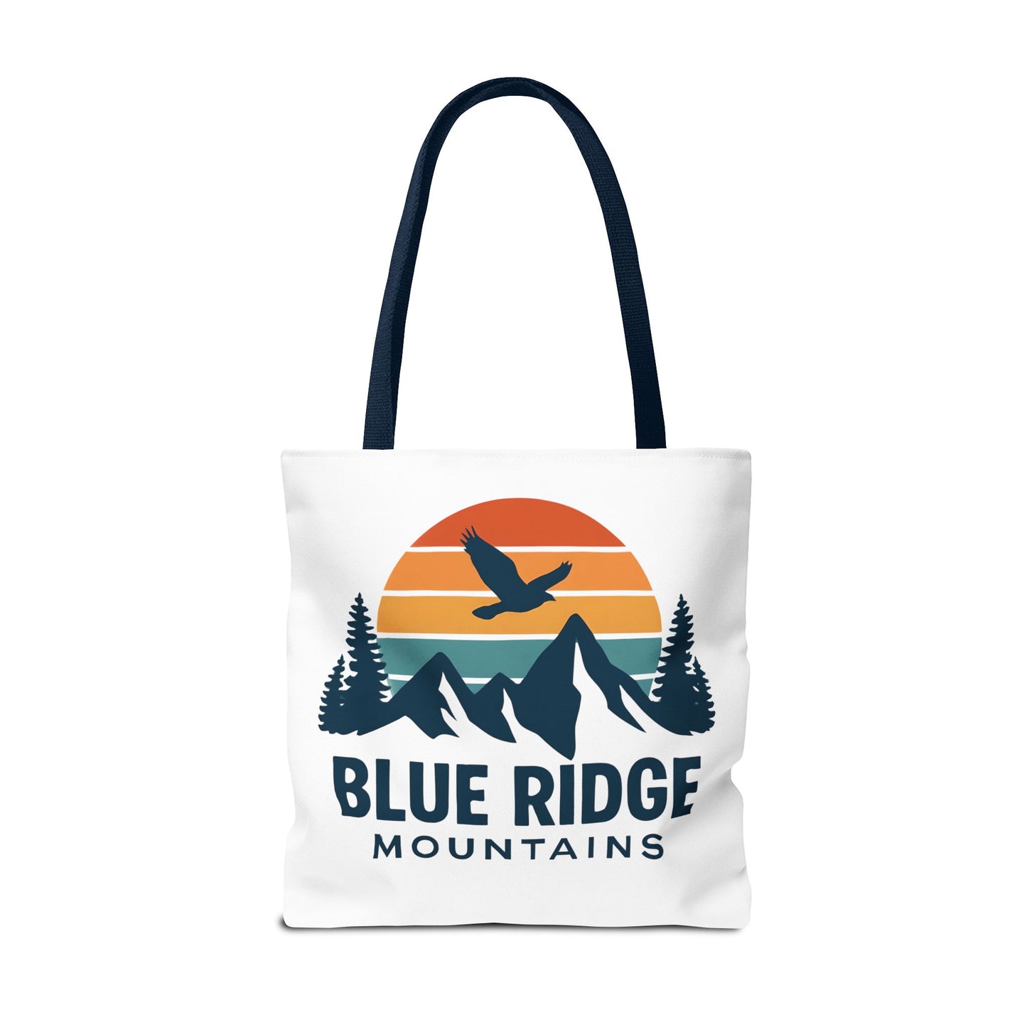 Blue Ridge Mountains Tote, Blue Ridge Parkway Bag, Appalachian Trail Tote, Smokey Mountains Gift, North Carolina Gift