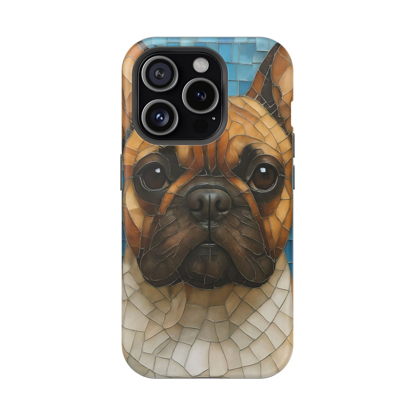 French Bulldog Mosaic Phone Case, French Bulldog Art, Dog iPhone Case, Frenchie Mom, French Bulldog Gift, Dog Lover