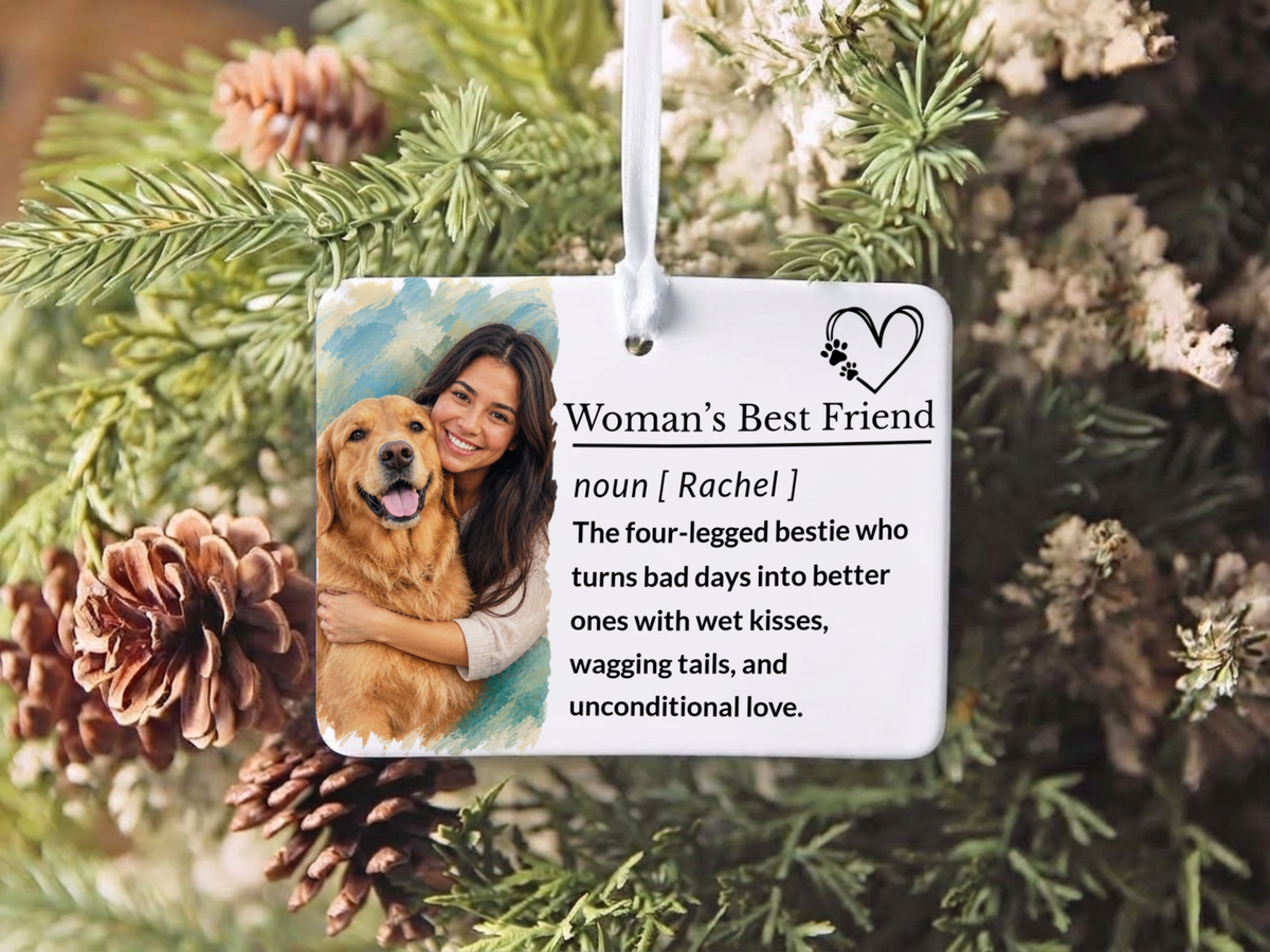 Cat Mom Ornament: Cat Mom Gift Idea, Personalized Pet Christmas Gift, Unique Ceramic Holiday Keepsake Stocking Stuffer 2026