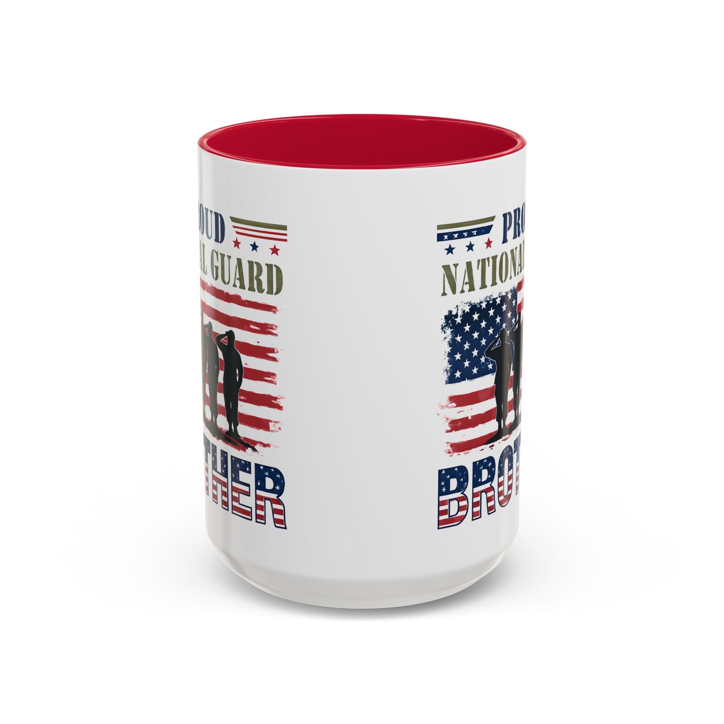 National Guard, Proud Brother Coffee Mug, Veteran Appreciation Mug, Military Family Gift, Army Gifts, Tactical Gifts