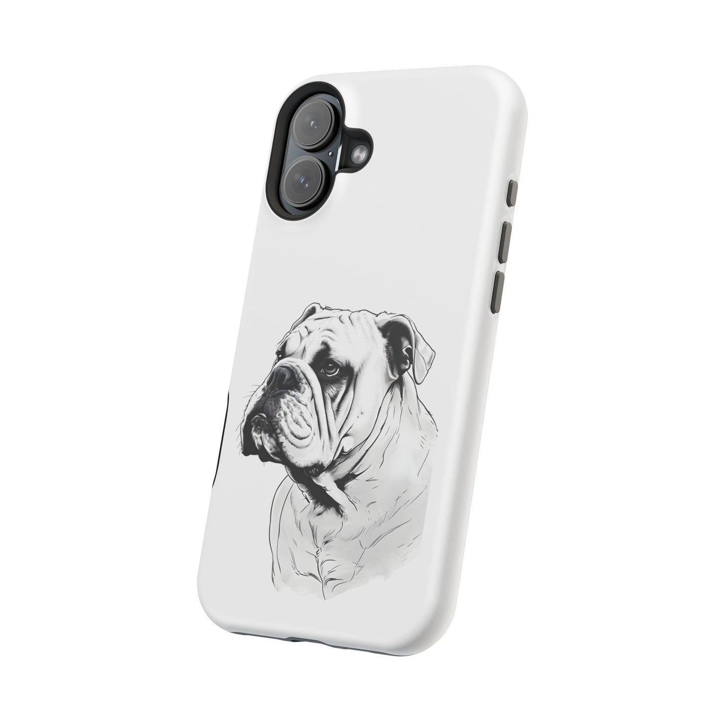 Bulldog Magnetic Tough Cases - Durable Phone Protection, Pet Lovers Gift, Animal Accessories, Unique Design, Personalized Tech