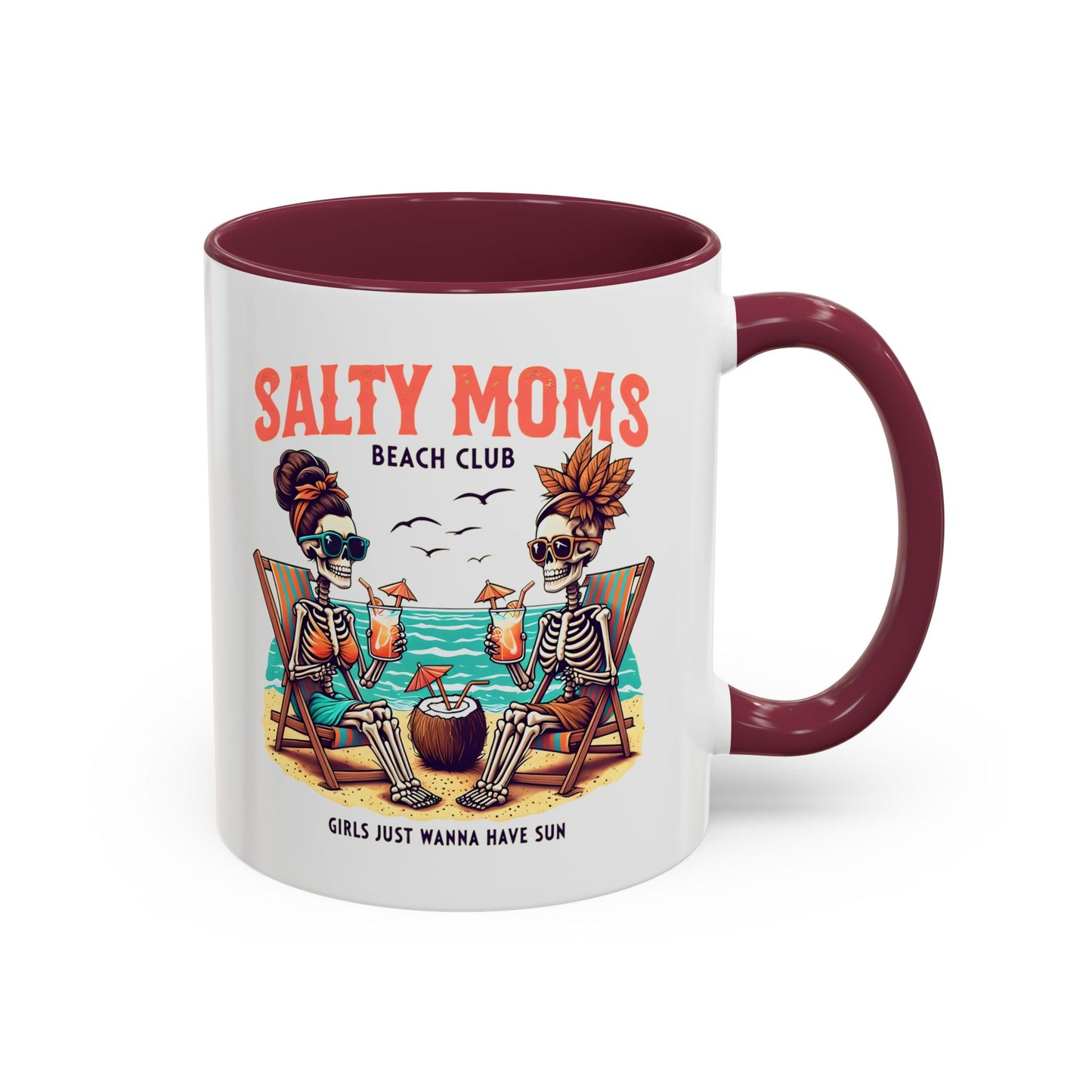 Bonus Mom Gift, Salty Moms Beach Club Mug, Salty Mug, Summer Mom Mug, Hot Mom Summer, Beach Club Mug, Stay Salty Mug, Beach Days