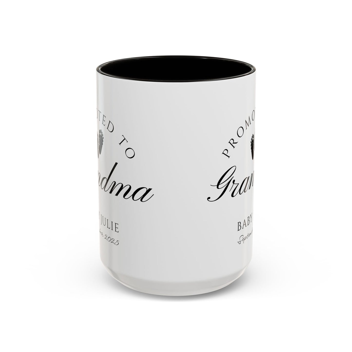 Promoted to Grandma Mug, Pregnancy Announcement Coffee Cup, Baby Reveal Gift, New Grandparent Mug, Grandma to Be Gift, Custom Baby Announcement