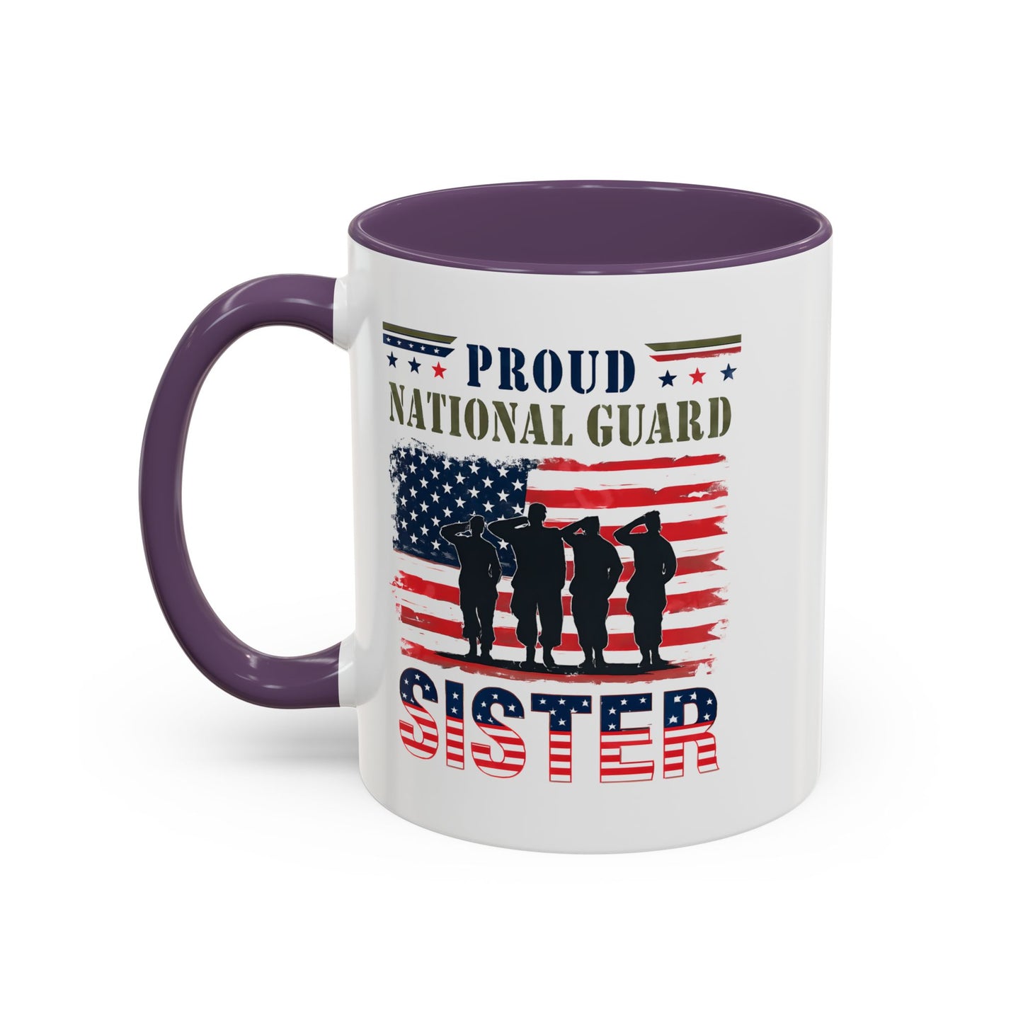Proud National Guard Sister Mug, Army National Guard, Armed Forces Gift, Veteran Appreciation, Gift For Heroes