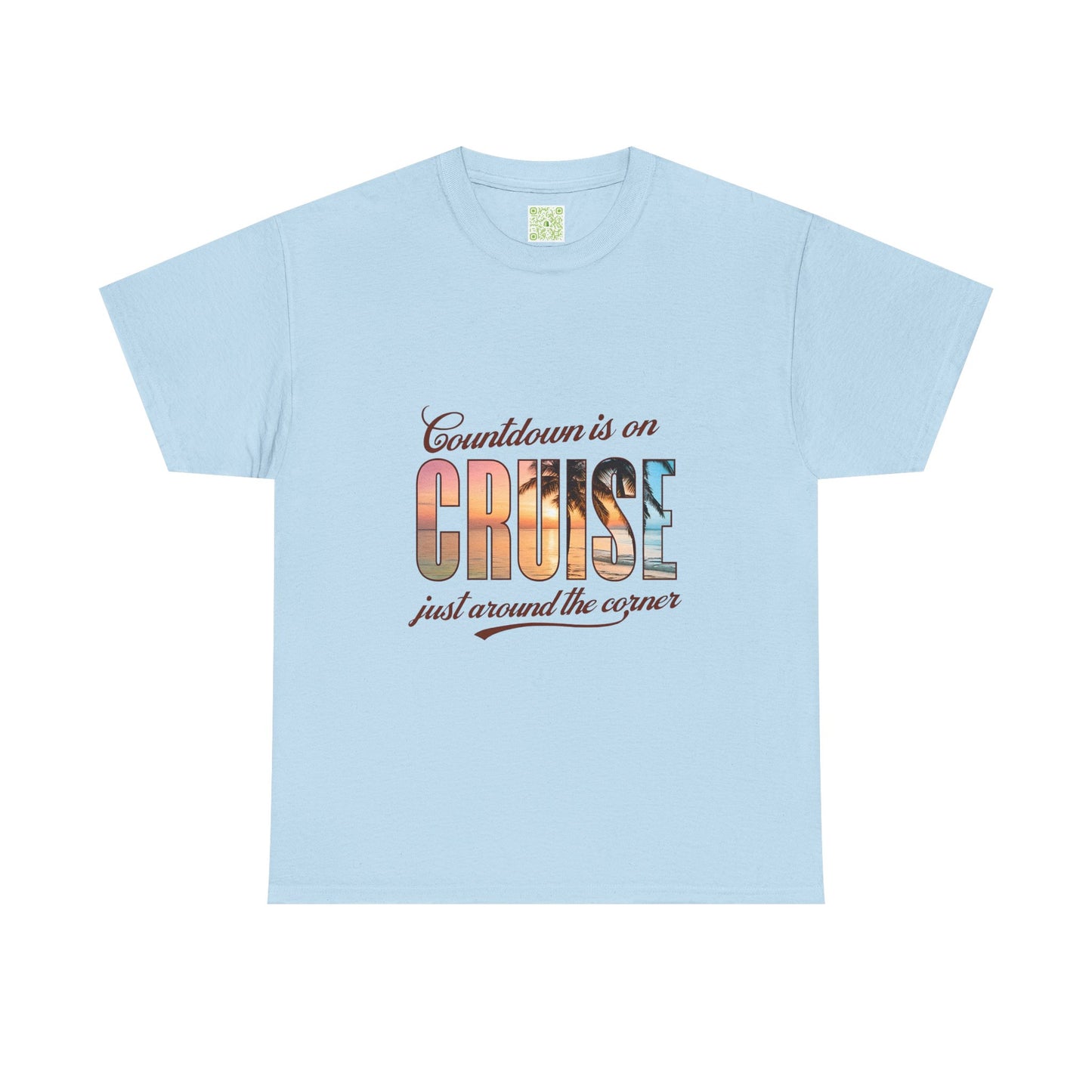 Cruise Countdown Heavy Cotton Tee, Cruise Squad 2025 Shirt, Family Vacation 2025 Tee, Family Cruise Shirt, Custom Travel Shirt