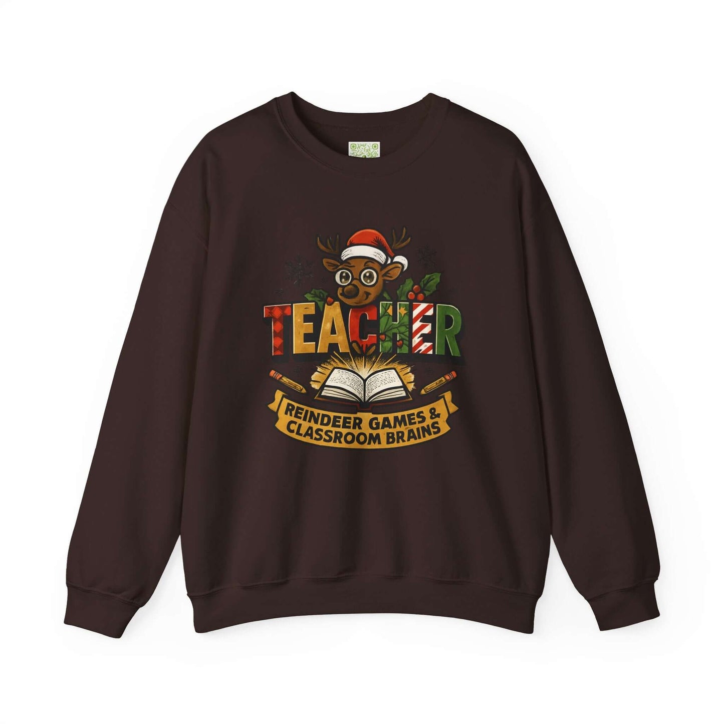 Reindeer Games Teacher Sweatshirt, Best Teacher Ever, Holiday Teacher, Teacher Xmas Gift, Santa's Favorite, Custom Name