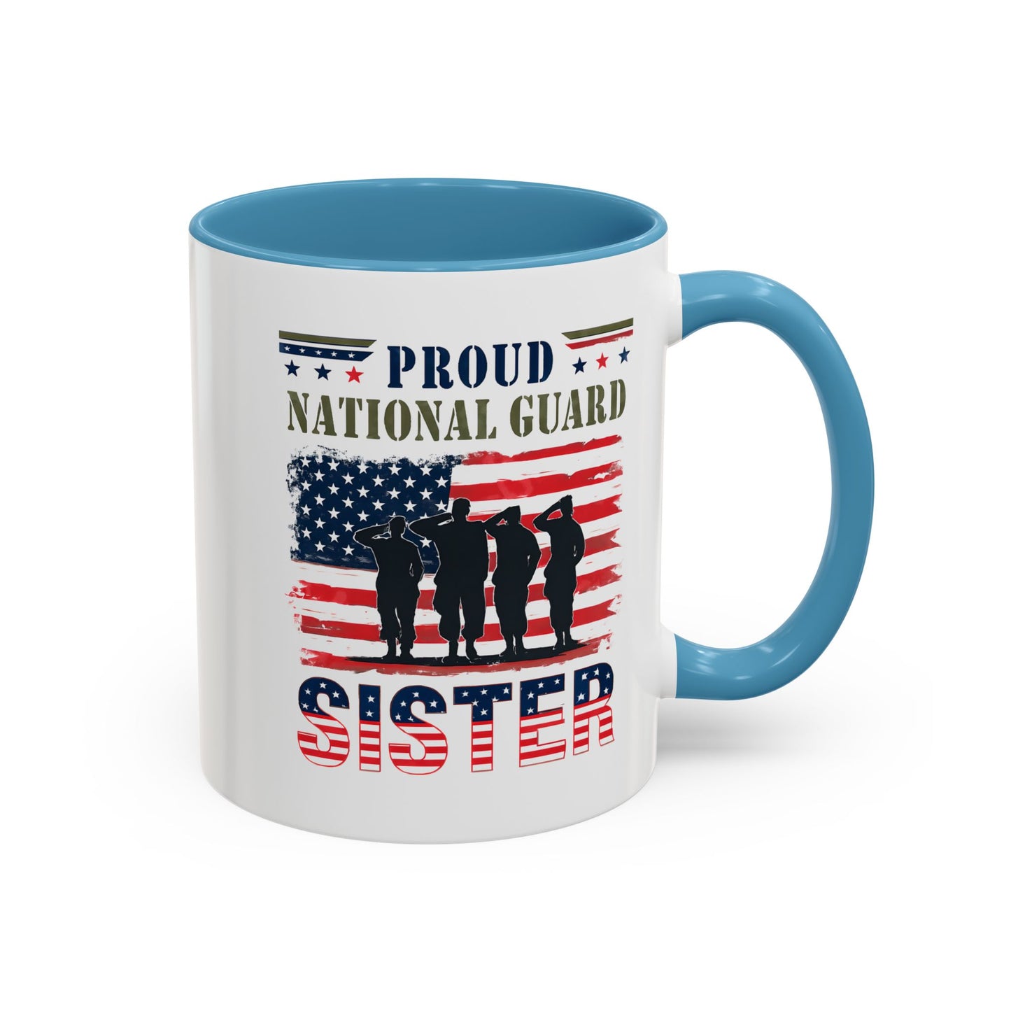 Proud National Guard Sister Mug, Army National Guard, Armed Forces Gift, Veteran Appreciation, Gift For Heroes
