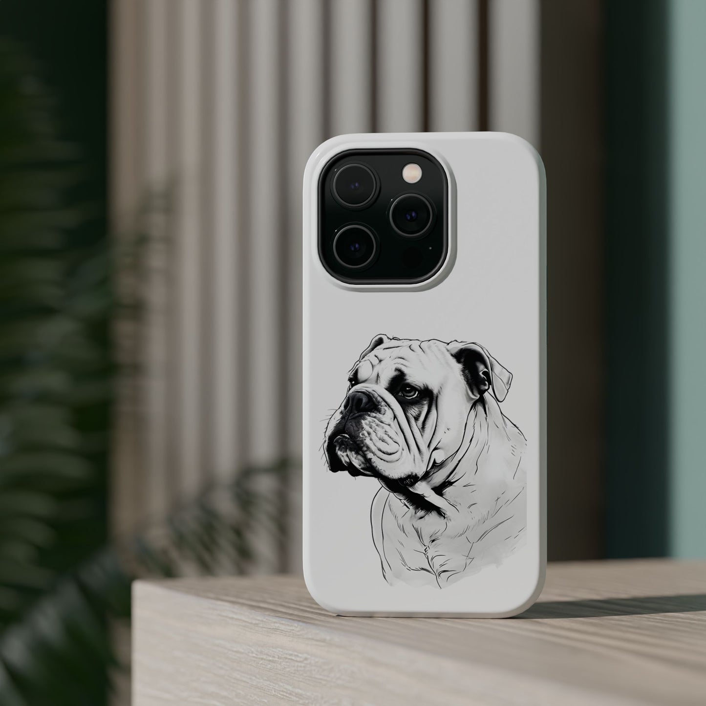 Bulldog Magnetic Tough Cases - Durable Phone Protection, Pet Lovers Gift, Animal Accessories, Unique Design, Personalized Tech