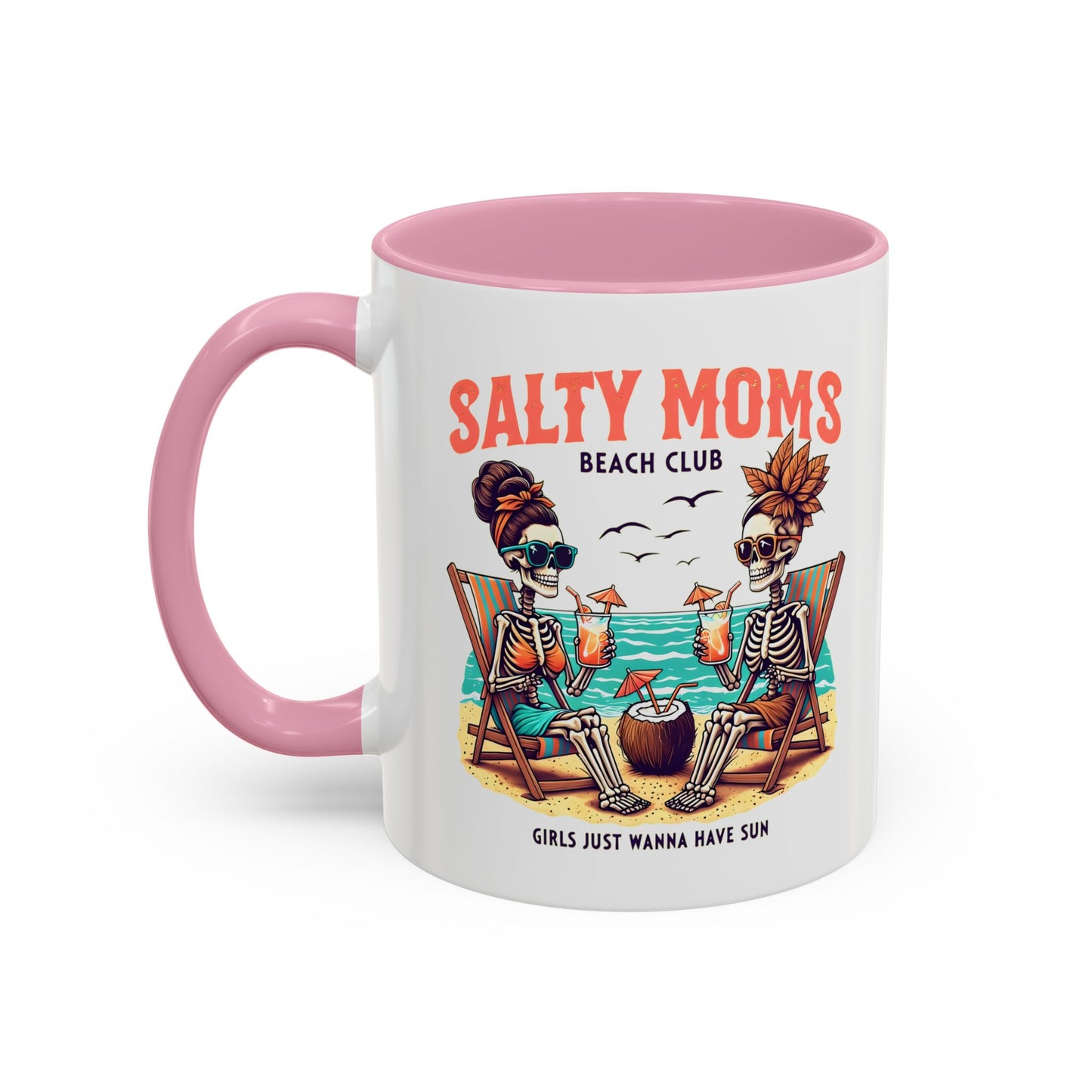 Bonus Mom Gift, Salty Moms Beach Club Mug, Salty Mug, Summer Mom Mug, Hot Mom Summer, Beach Club Mug, Stay Salty Mug, Beach Days