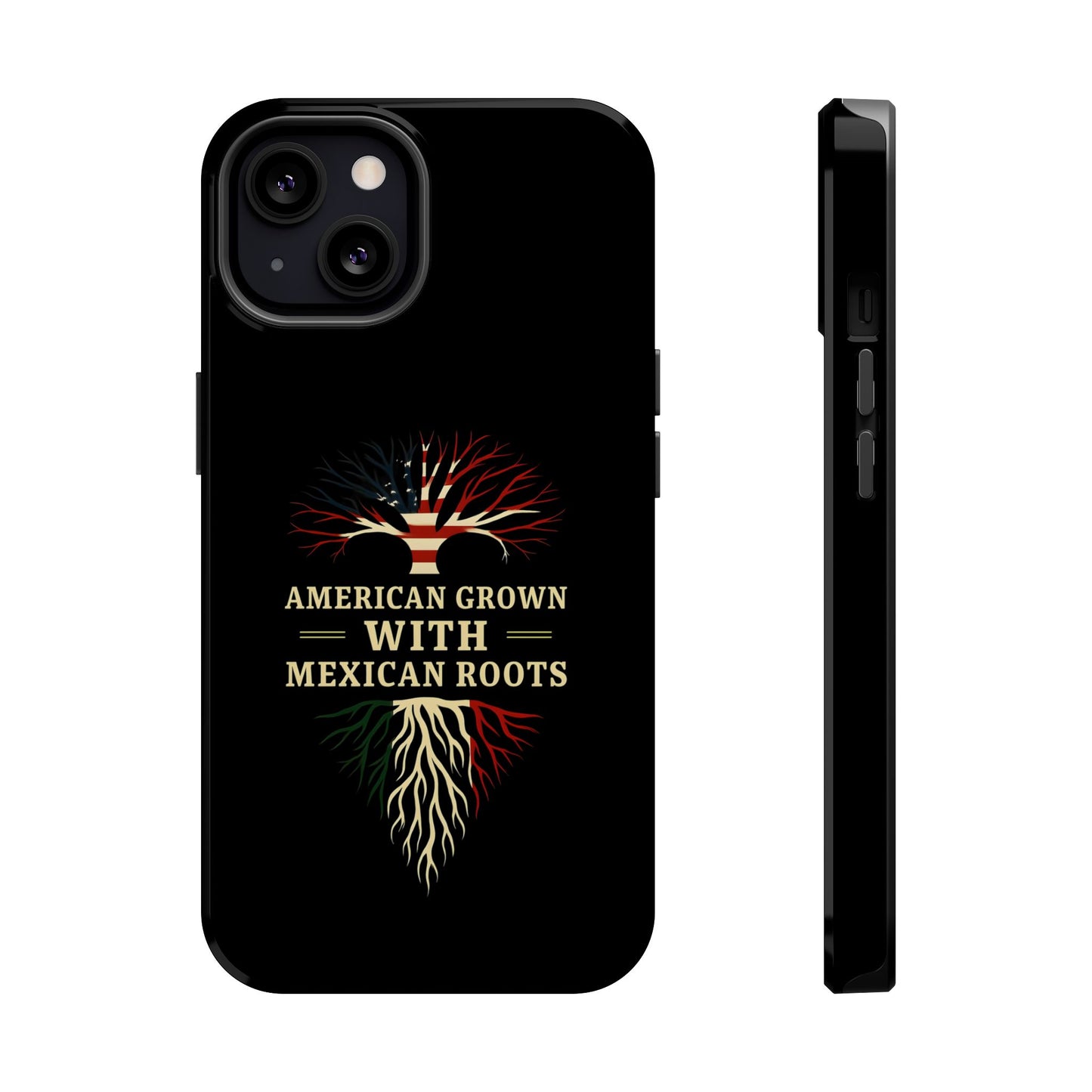American Grown Magnetic Phone Case, Custom Tough Phone Cover, Unique Phone Accessory, Gift for Her, Multicultural Pride