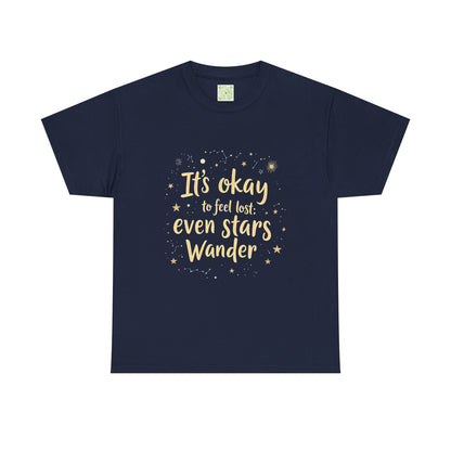Enneagram 4 T-Shirt, It's Okay Even Stars Wander, Personality Types Tee, Enneagram Type 4 Gift, Self Growth Shirt