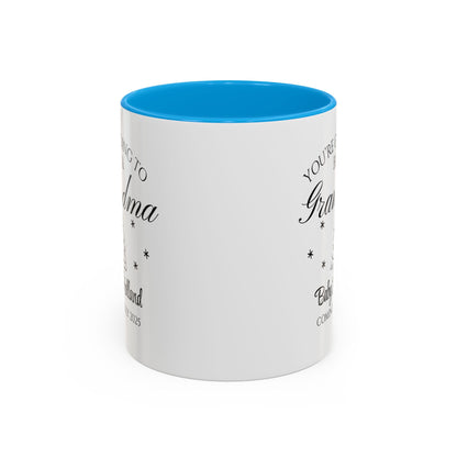 You’re Going to Be a Grandma Mug, Pregnancy Announcement Coffee Cup, New Grandma Gift, Baby Reveal Mug for Grandparents, 2025 Baby Announcement