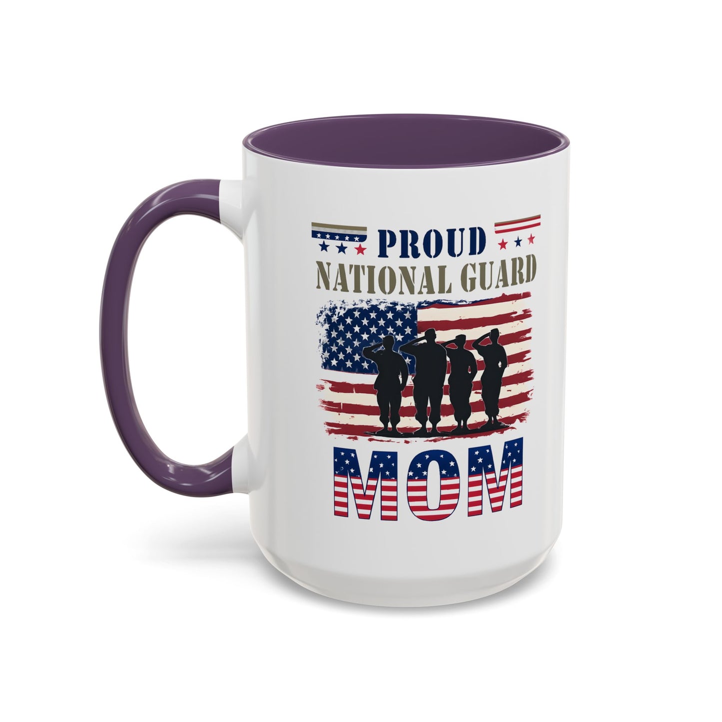 Proud National Guard Mom Mug, Army National Guard, Armed Forces, Veteran Appreciation, Military Family Gift