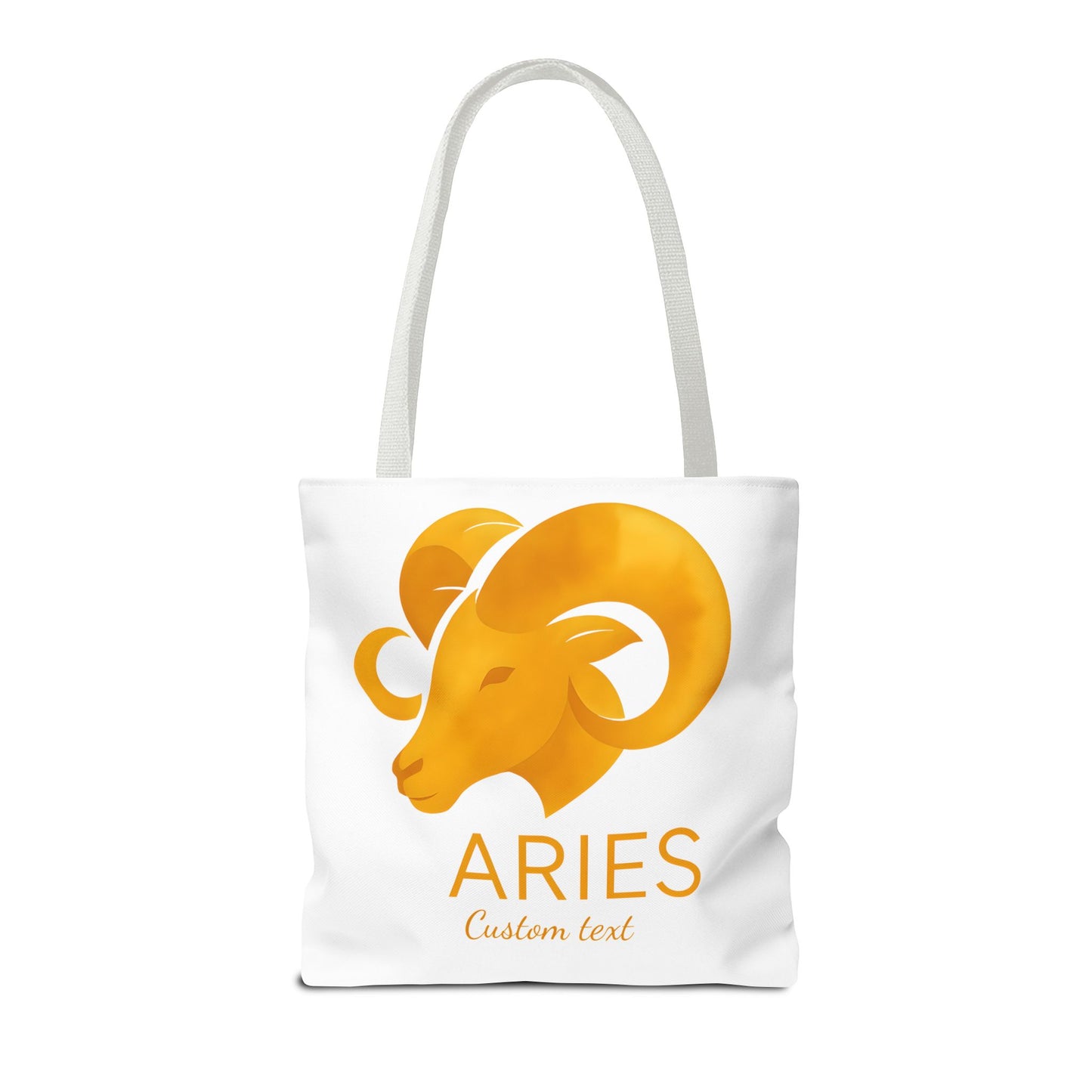 Aries Zodiac Personalized Tote Bag, Artistic Tote Bag, Astrology Bag, Unique Tote Bag, Aries Birthday Gift