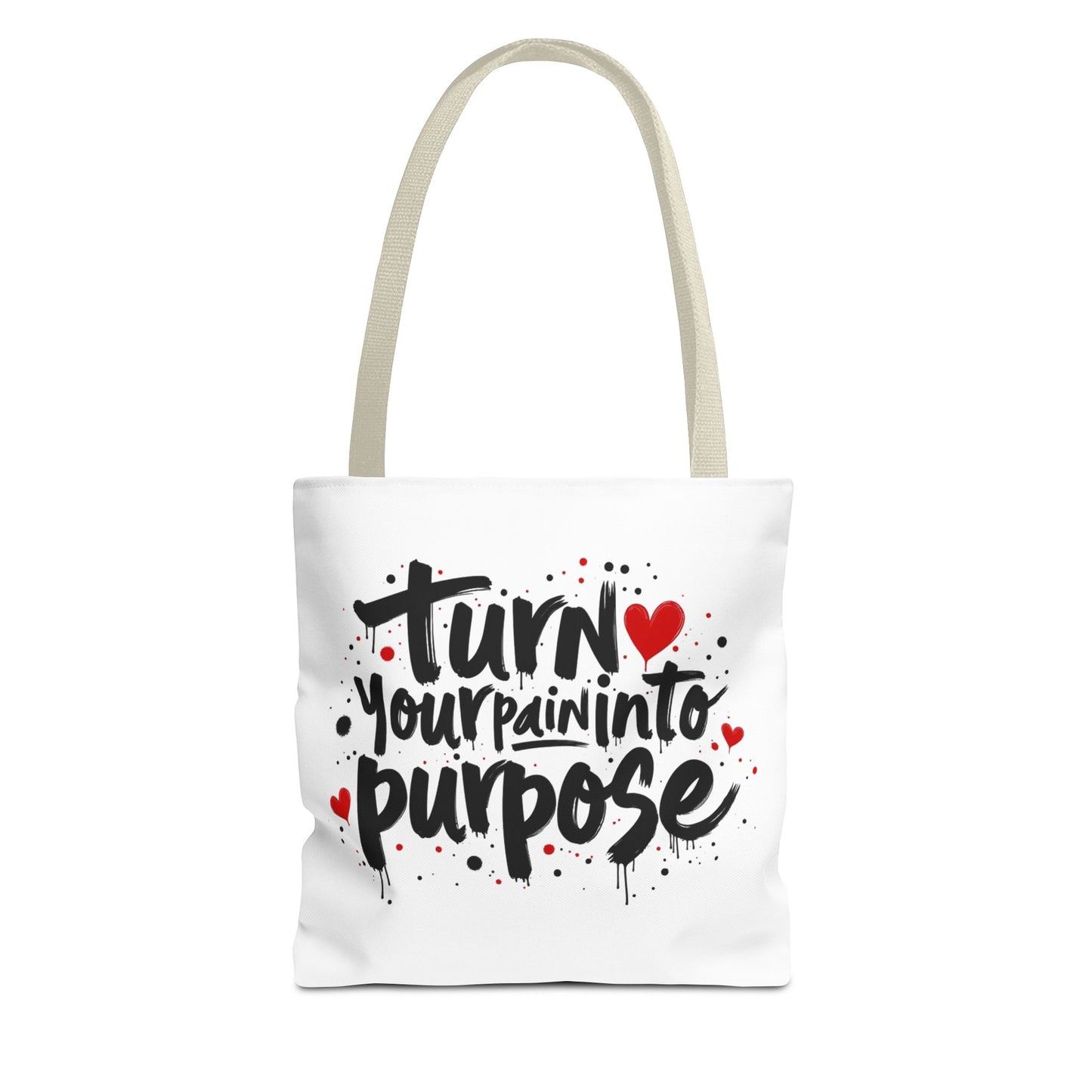 Enneagram 4 Inspirational Tote Bag, Turn Your Pain Into Purpose, Enneagram Type 4, Self Growth, Personality Types