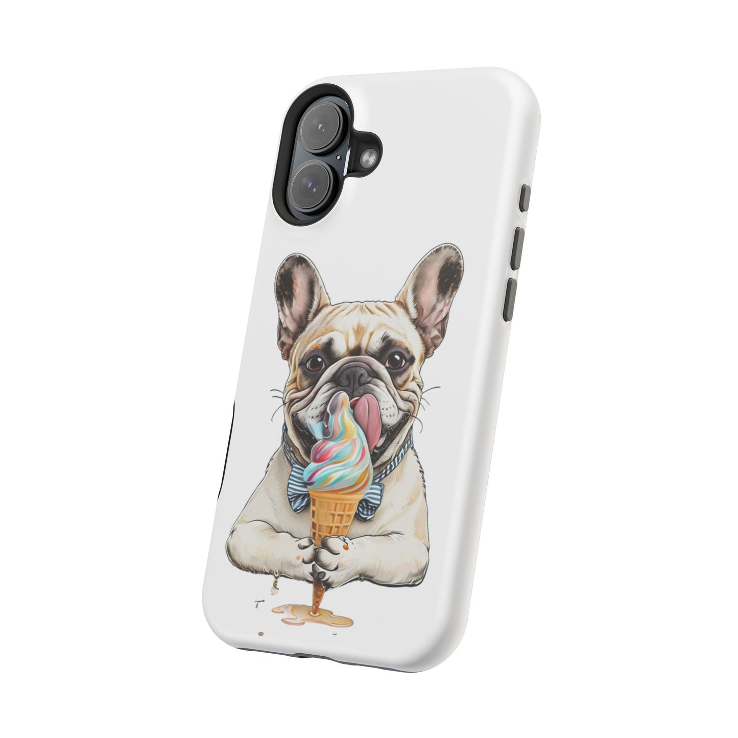 French Bulldog iPhone Case, Ice Cream Phone Case, Frenchie Mom Gift, Dog Phone Case, French Bulldog Lover Gift