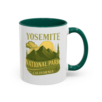 Yosemite National Park Accent Mug, Yosemite Gift, Yosemite Travel Gift, California Trip, Granola Girl Gift